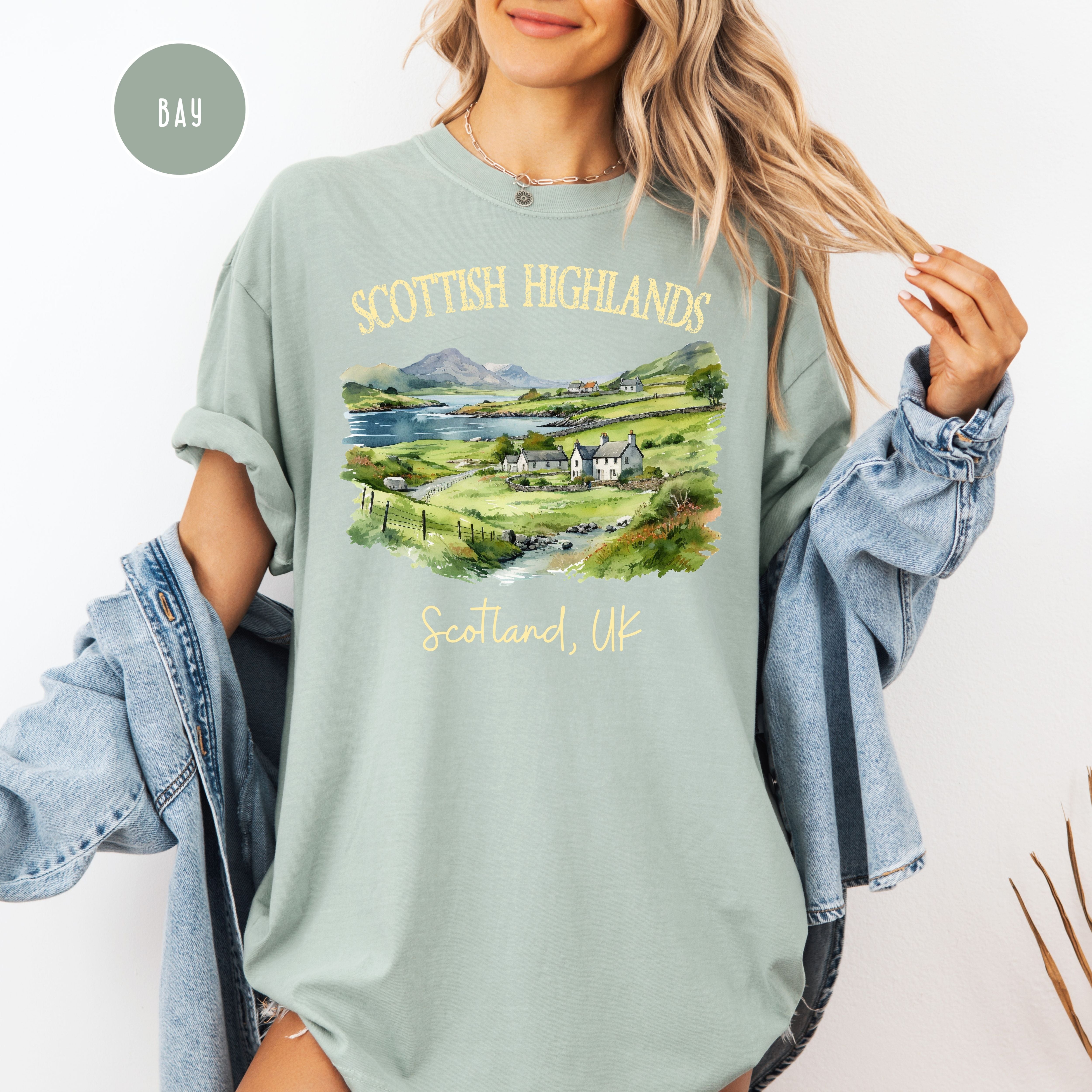 Scottish Highlands Comfort Colors® Tee