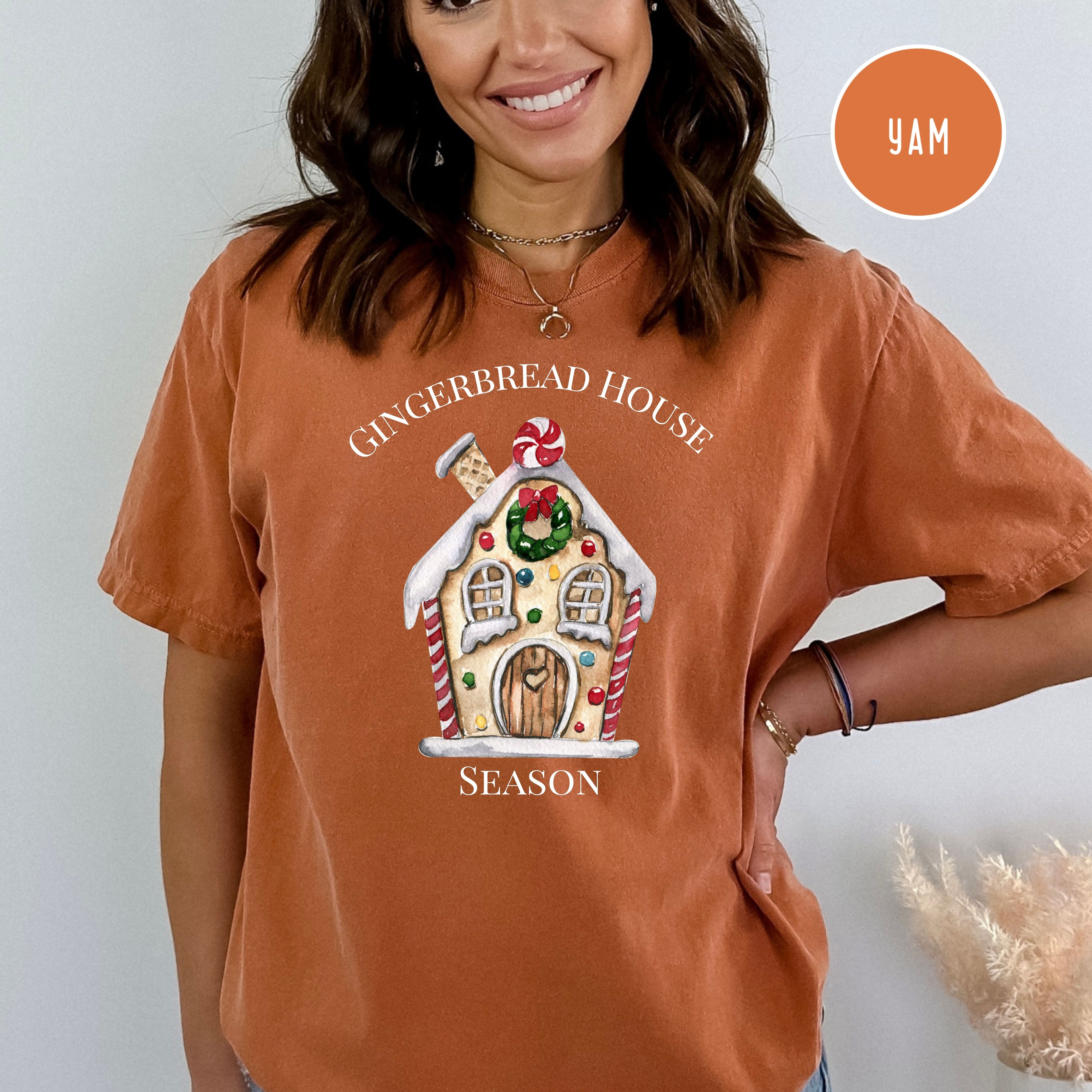 Gingerbread House Season Comfort Colors® Tee