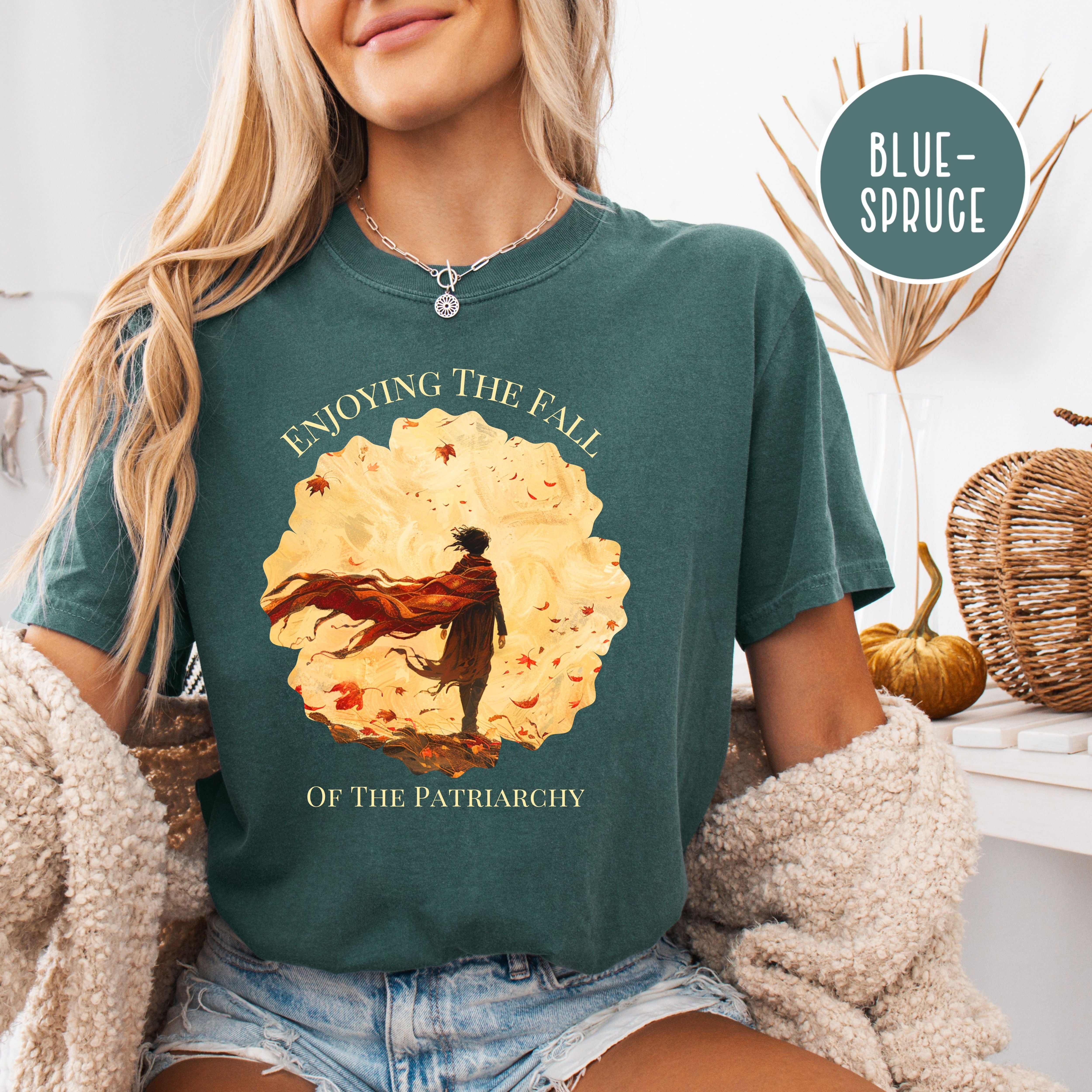 Enjoying The Fall of The Patriarchy Comfort Colors® Tee