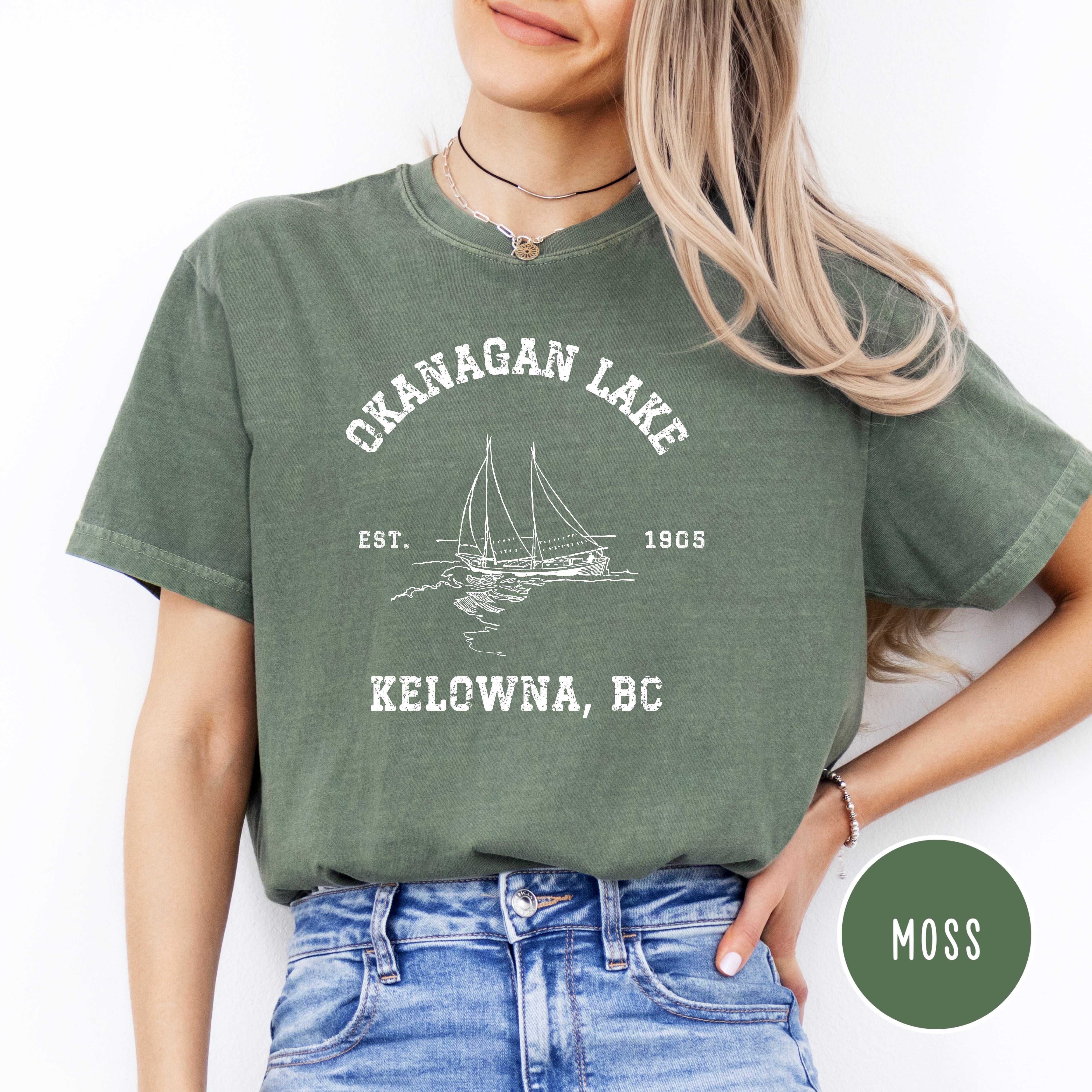 Okanagan Lake British Columbia Comfort Colors® Tee