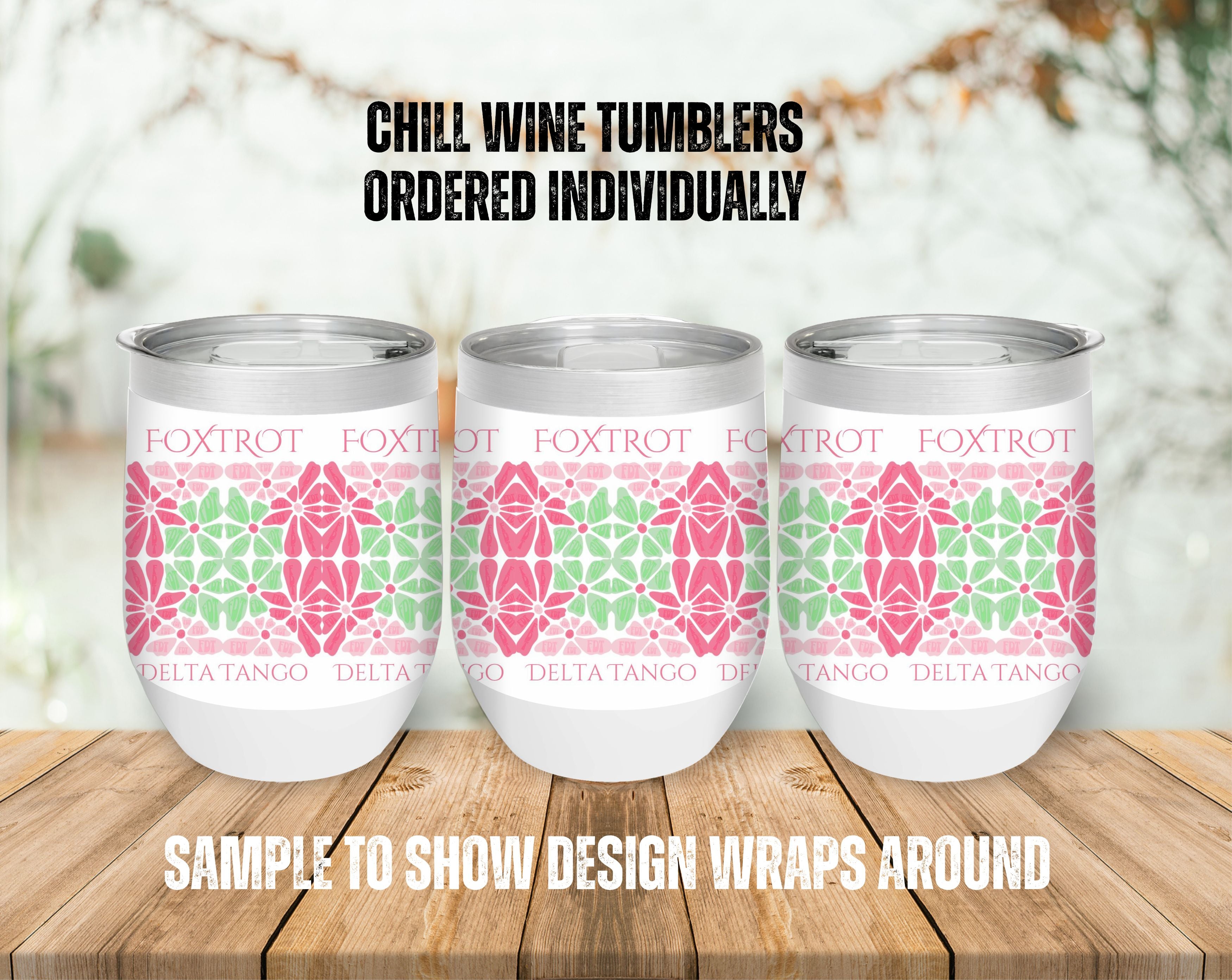 Subtle Fuck Trump Foxtrot Delta Tango FDT Stainless Steel 12Oz Tumblers - Keeps Drinks Cold and Hot