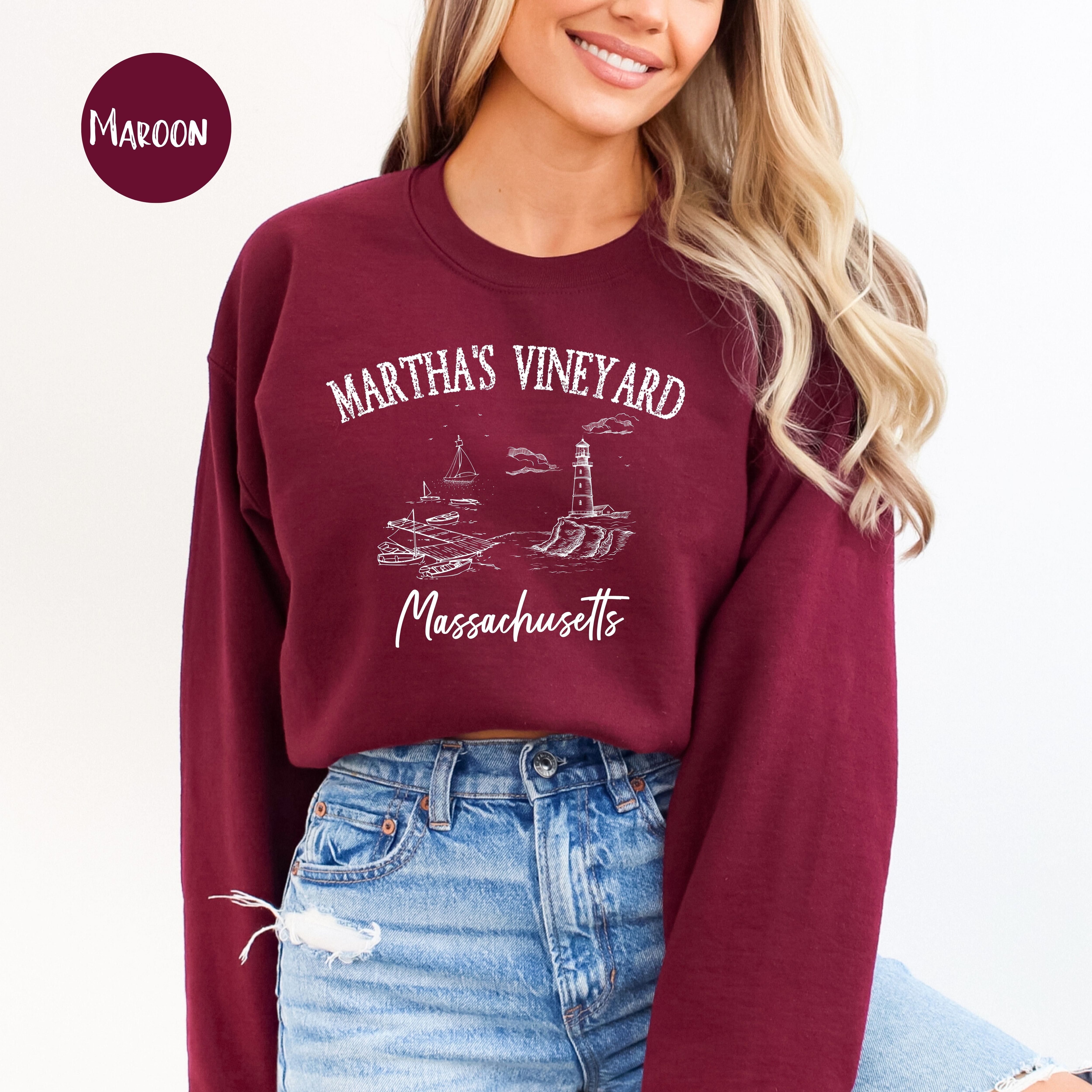 Martha's Vineyard Summer Vacation Sweatshirt