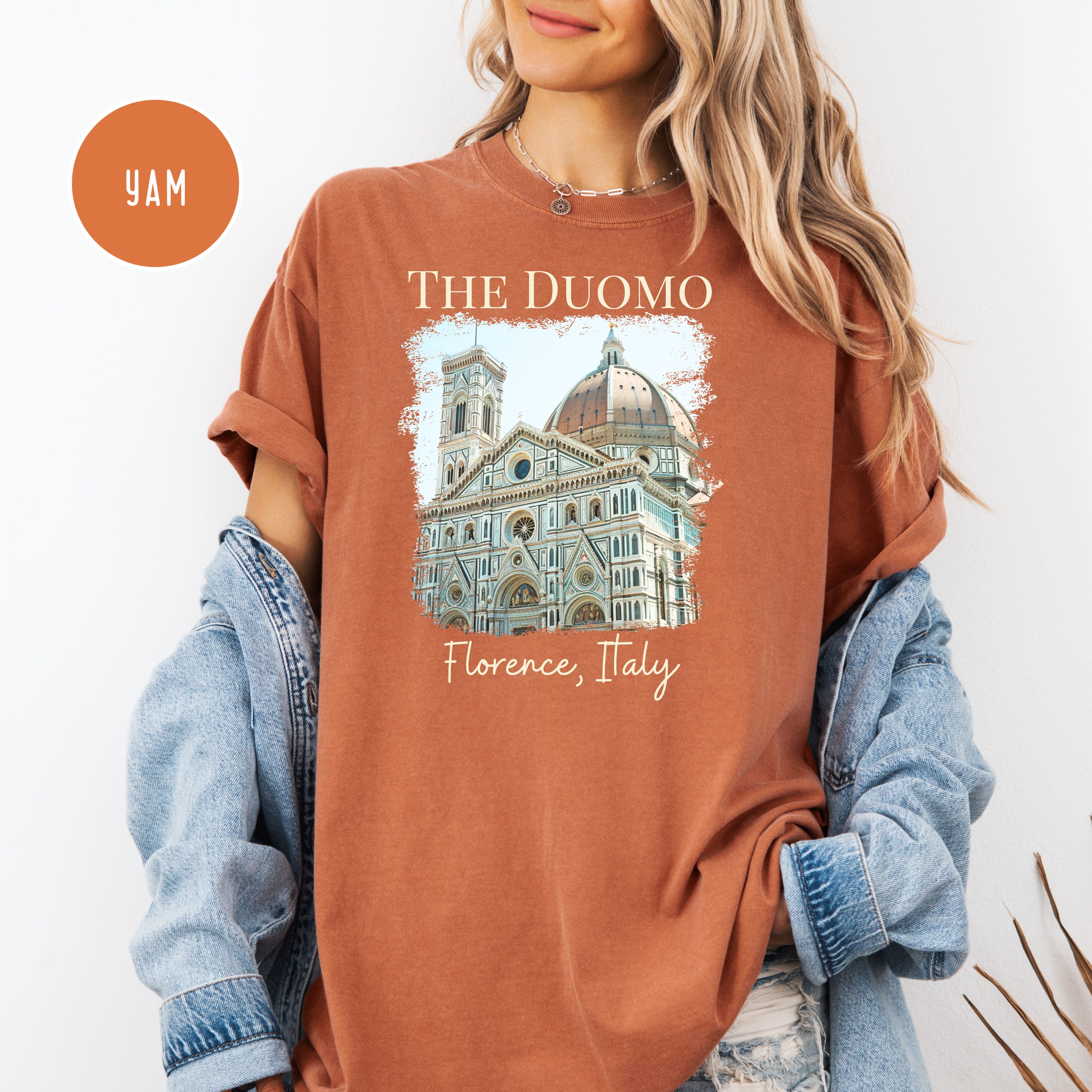 The Duomo in Florence Italy Comfort Colors Tee