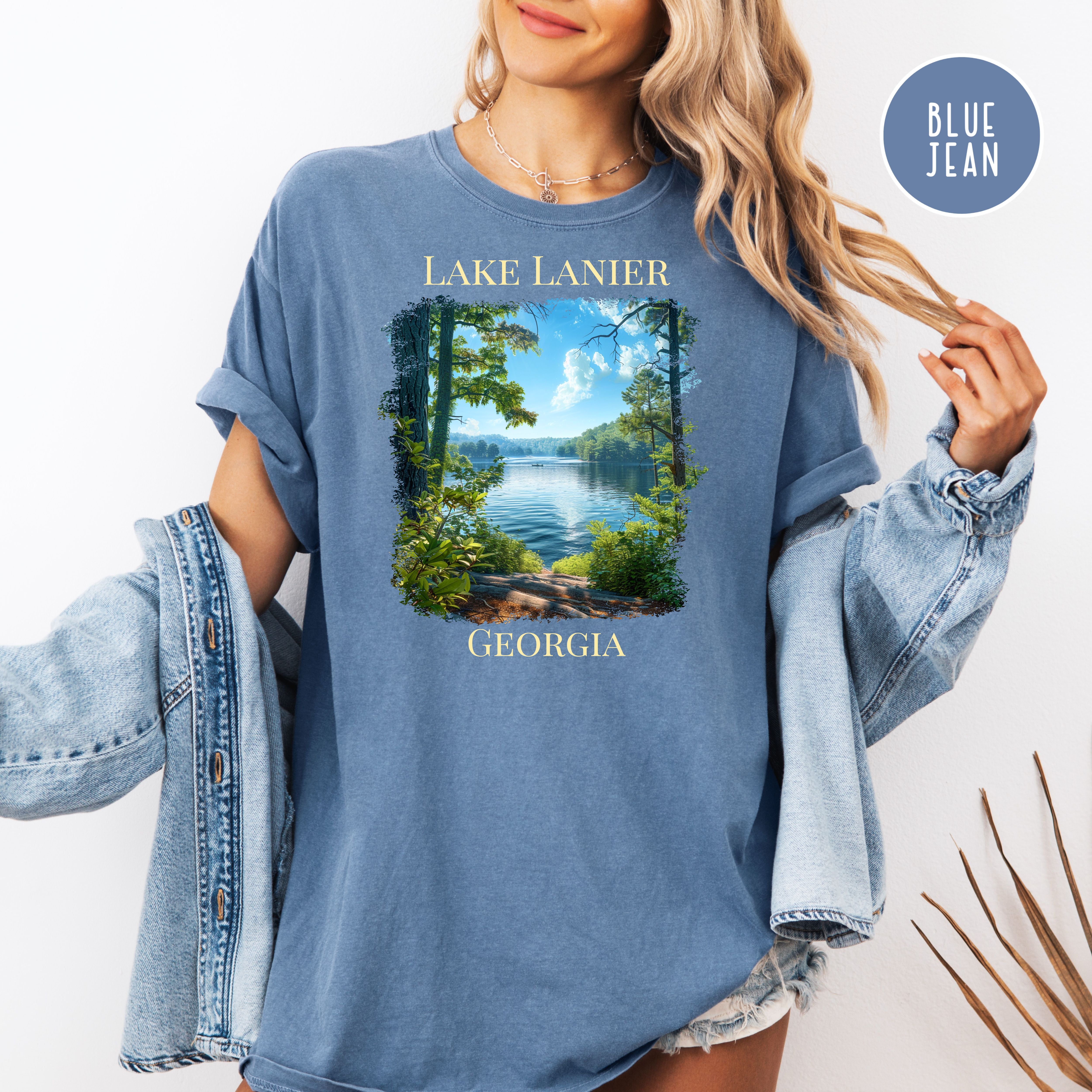 Lake Lanier Georgia Comfort Colors Tee