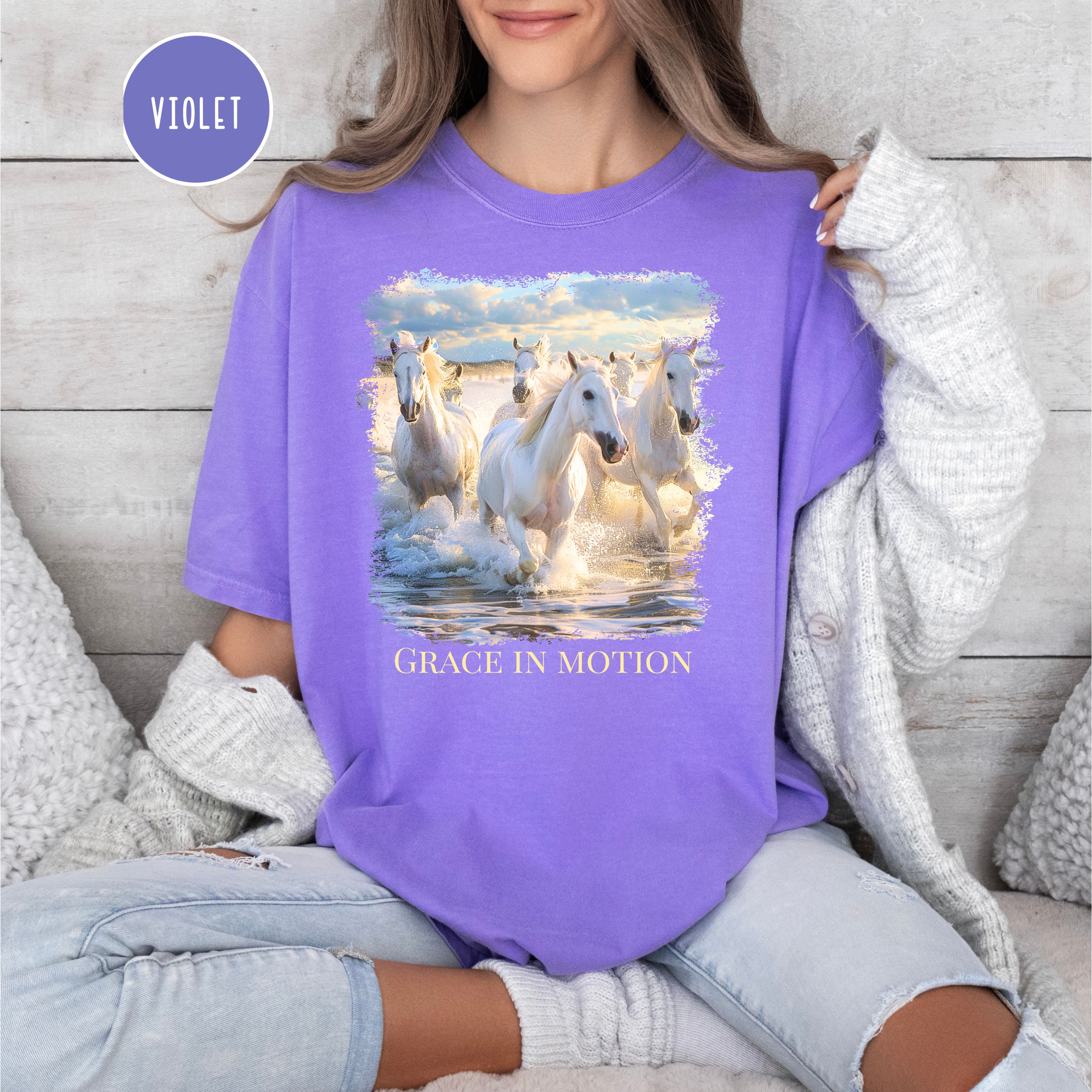 Horse Lover Comfort Colors Tee