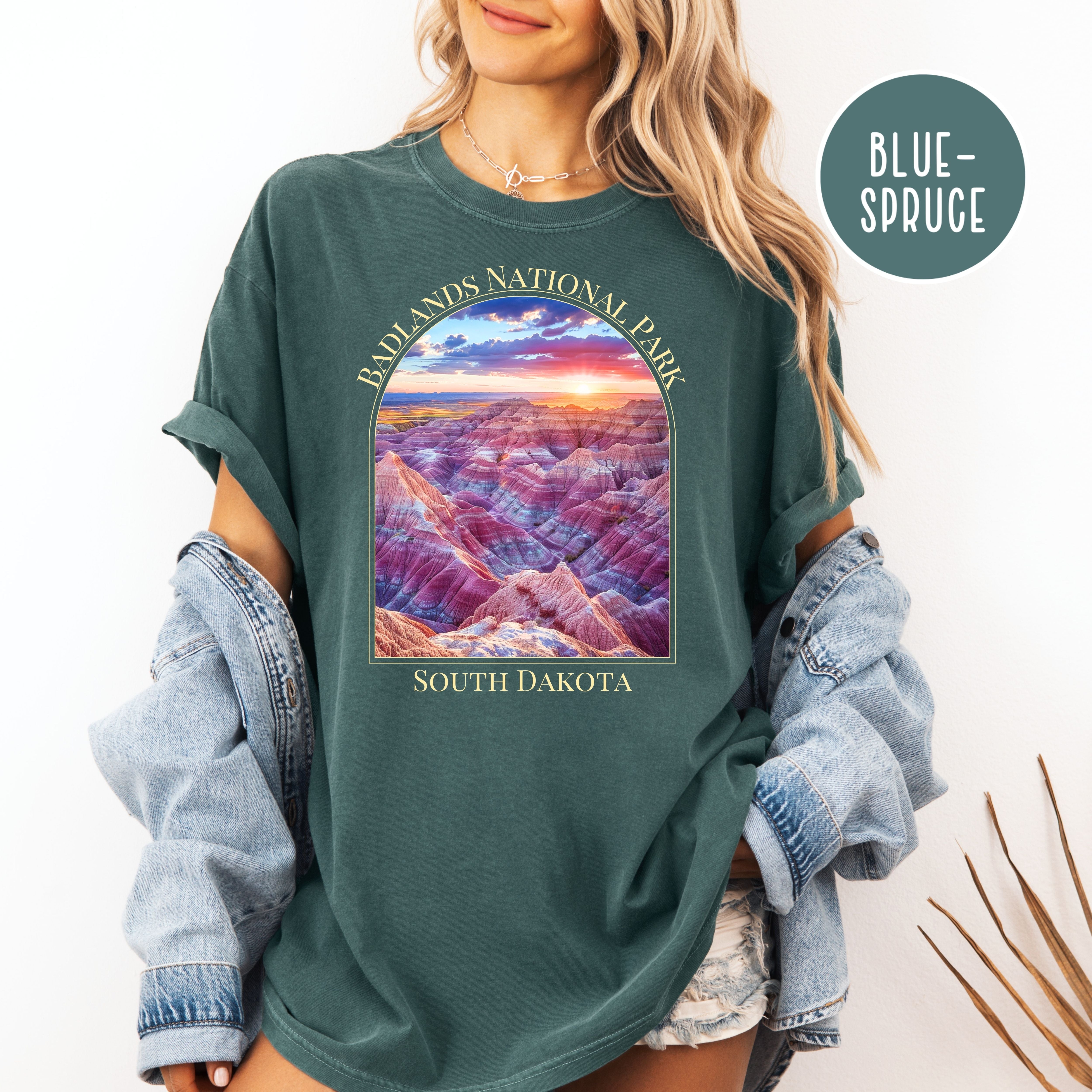 Badlands National Park South Dakota Comfort Colors Tee