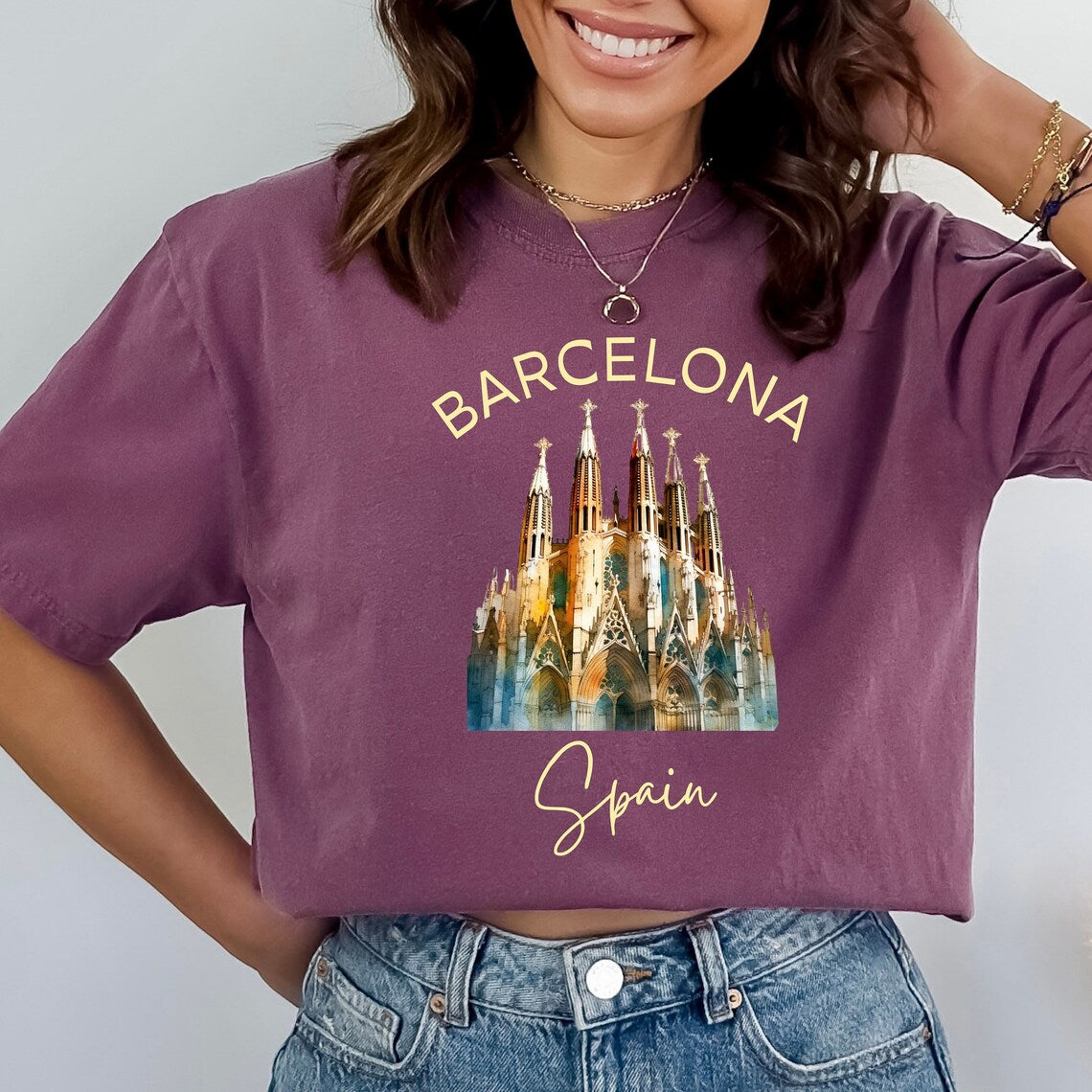 Barcelona Spain Comfort Colors® Tee