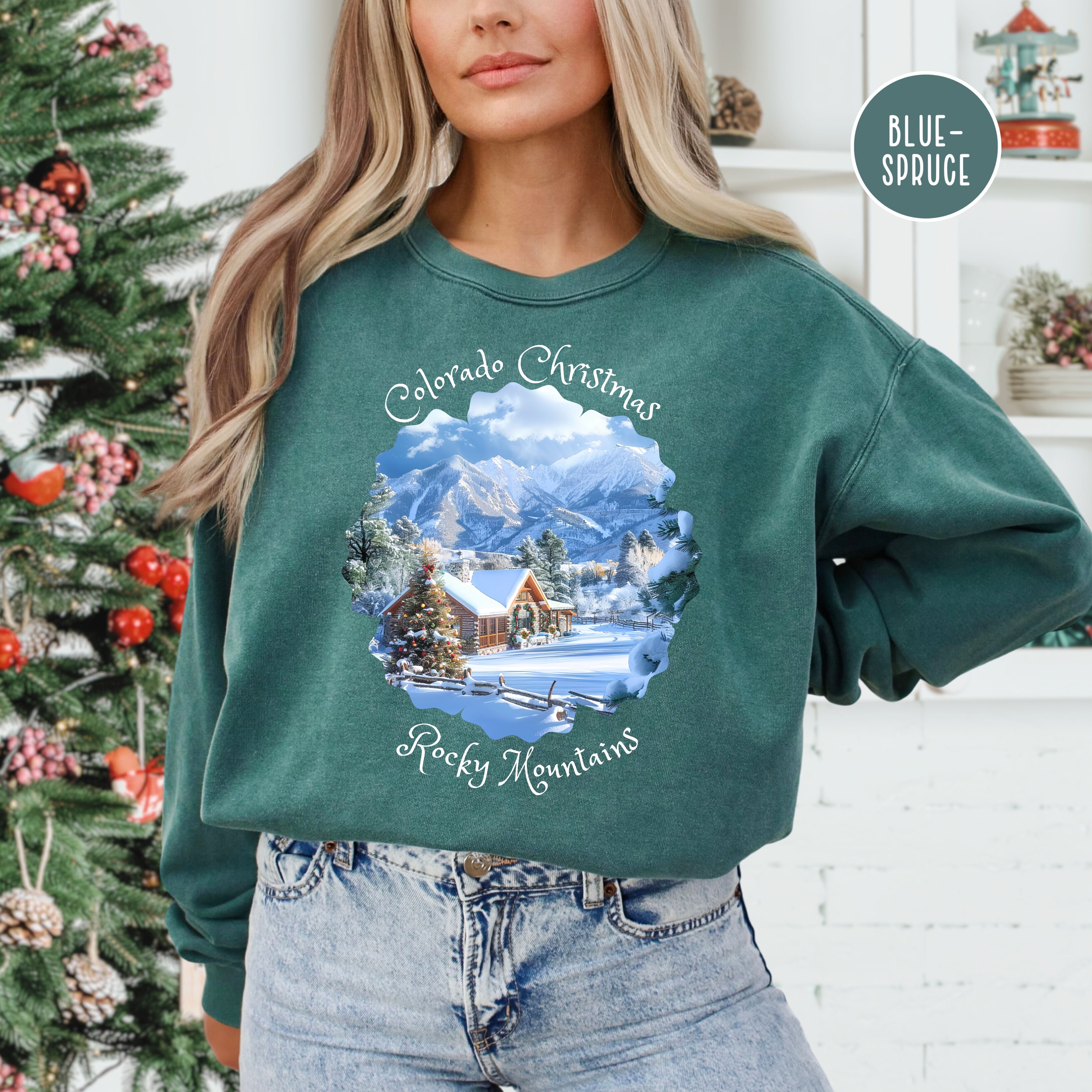 Colorado Christmas Comfort Colors® Sweatshirt