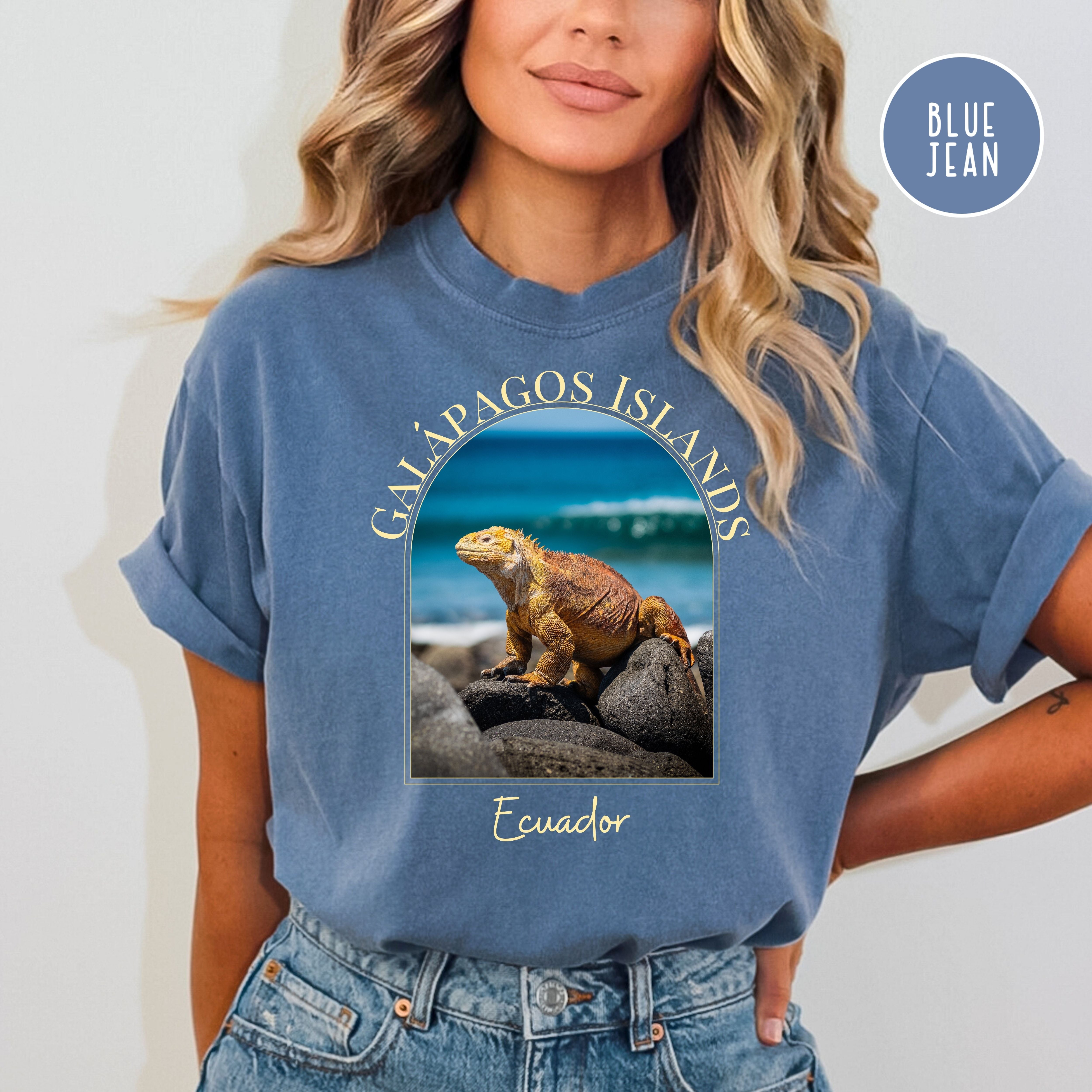 Galapagos Islands Iguana Comfort Colors® Tee