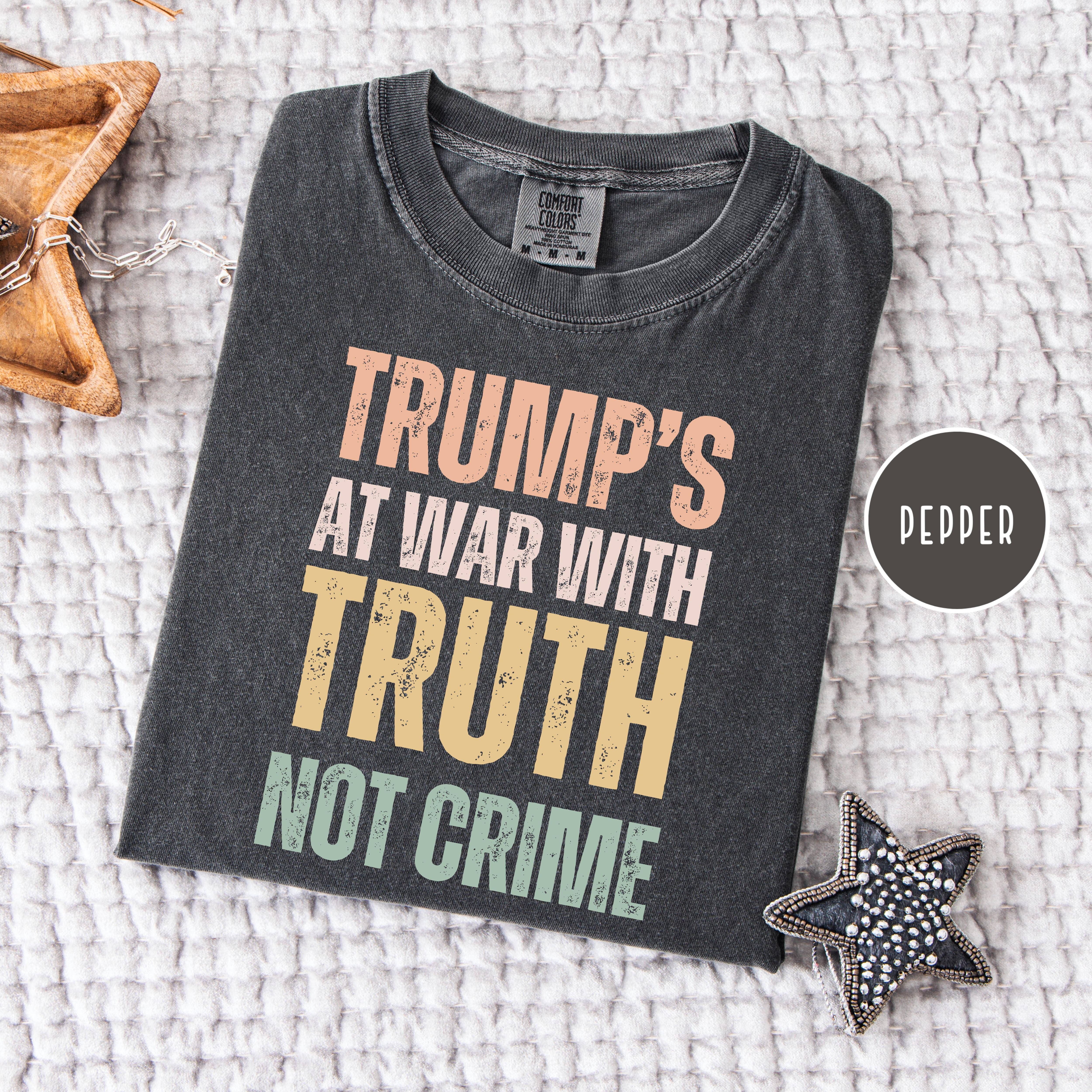 Anti Trump Pro Immigrants Comfort Colors Political Tee