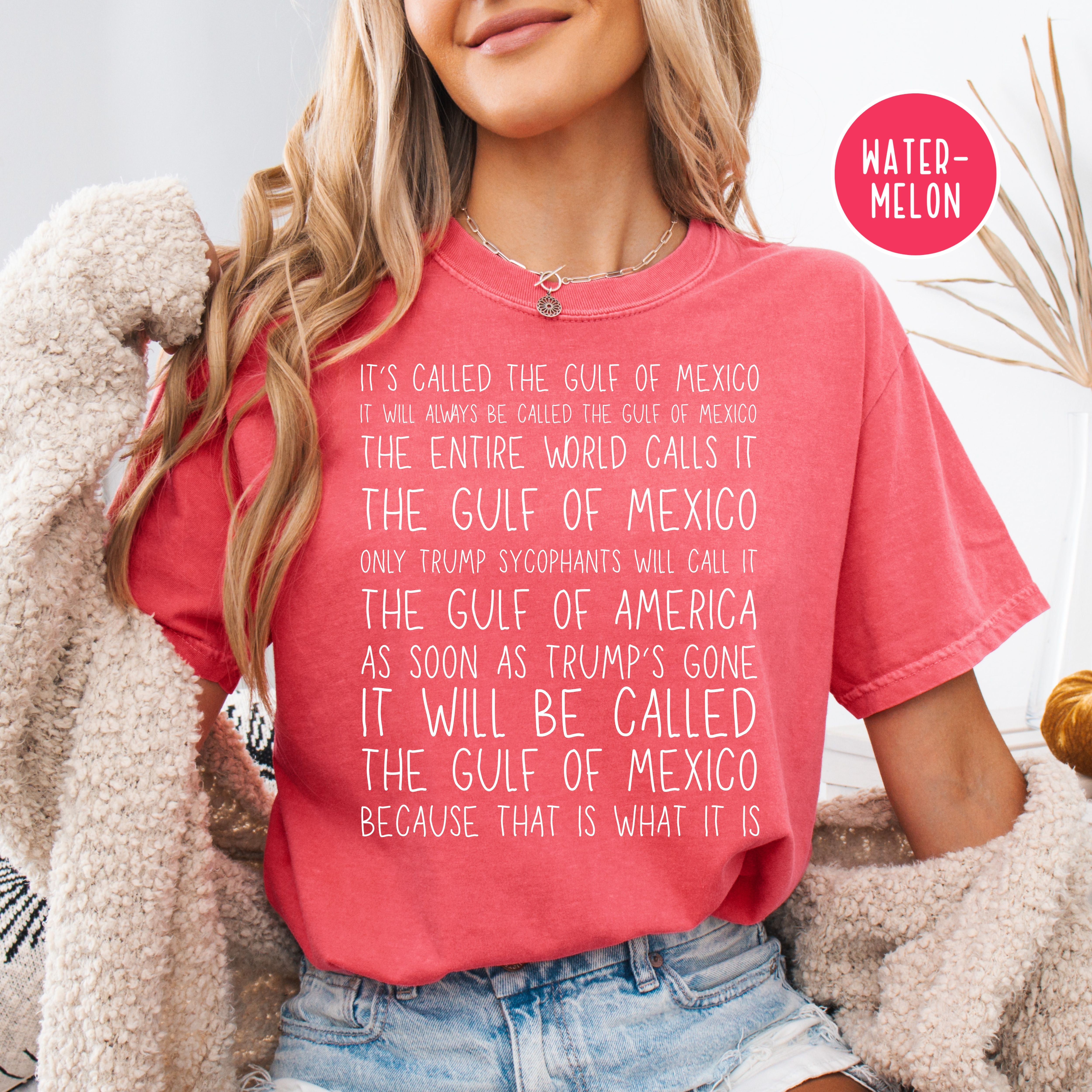 Funny Gulf of America Gulf of Mexico Comfort Colors® Tee