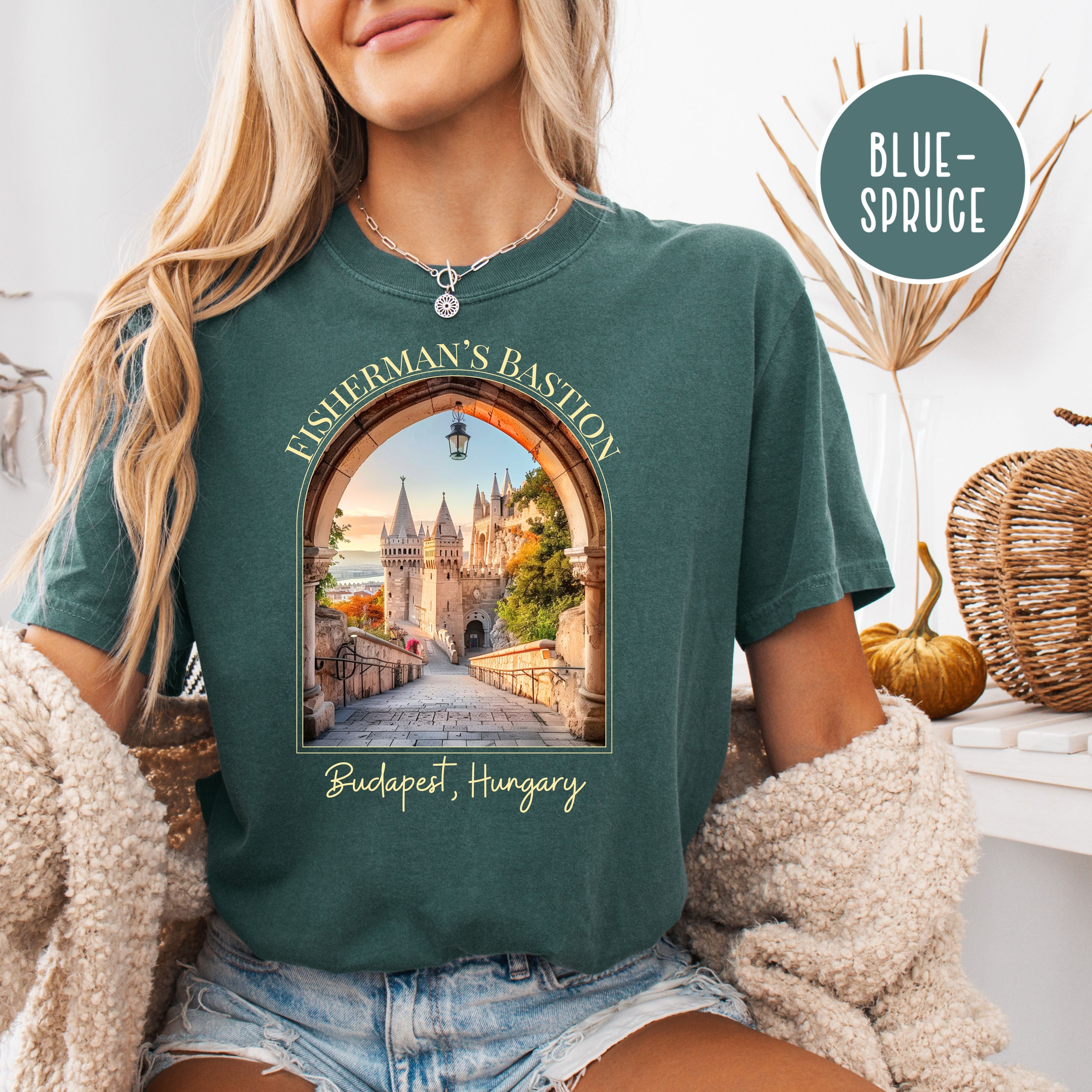 Fisherman's Bastion Budapest Hungary Comfort Colors® Tee