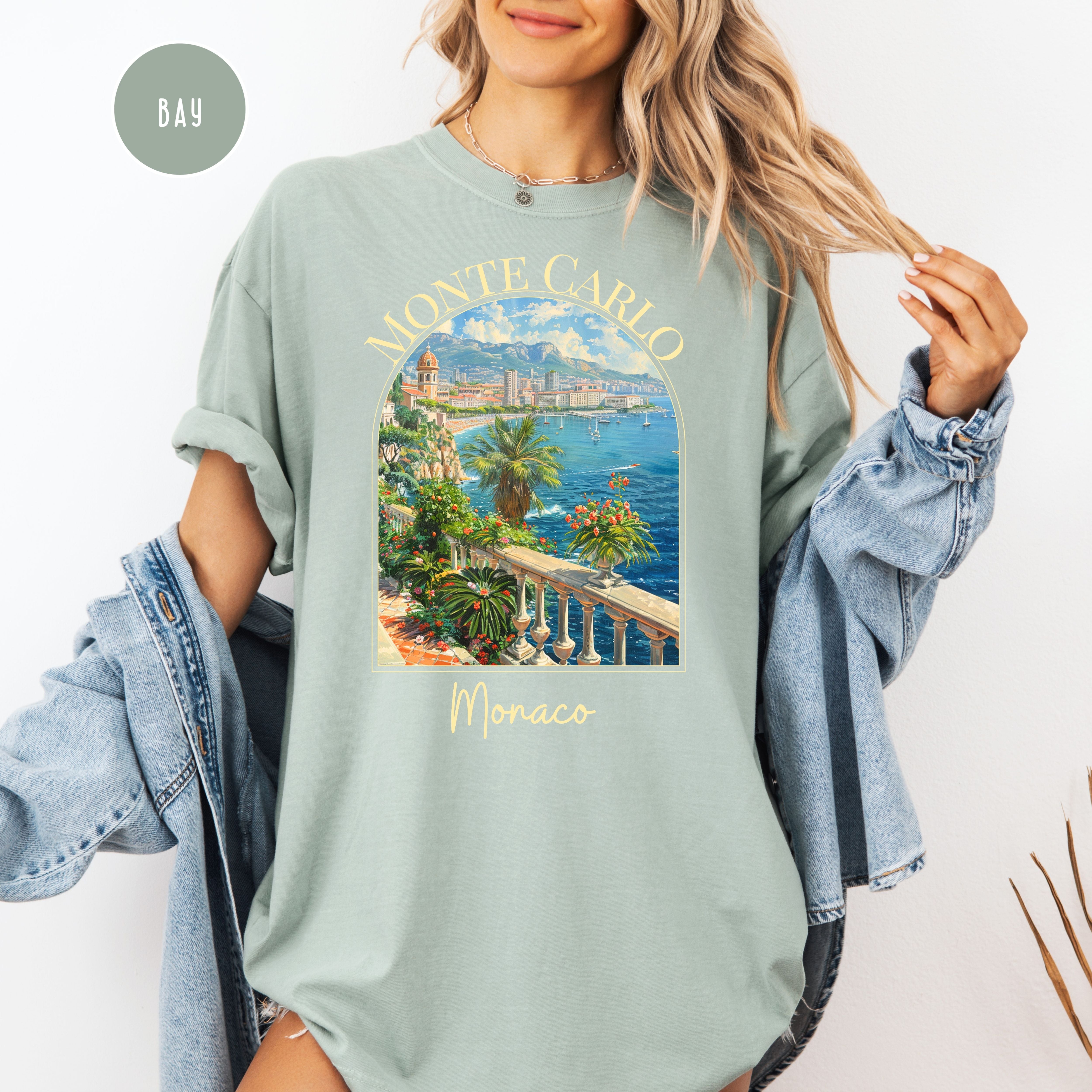 Monte Carlo Monaco Comfort Colors® Tee