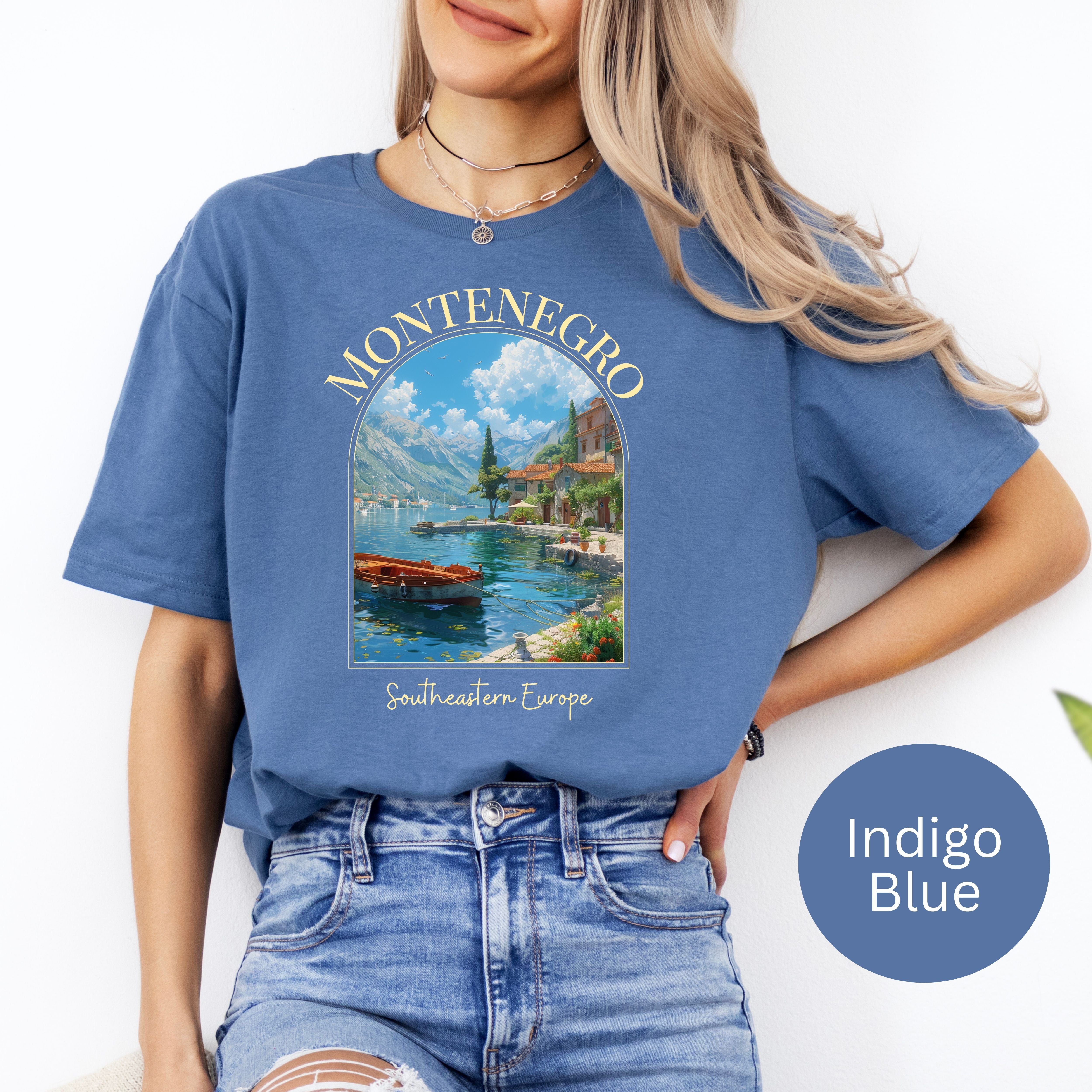 Montenegro Southeastern Europe Soft Style Tee