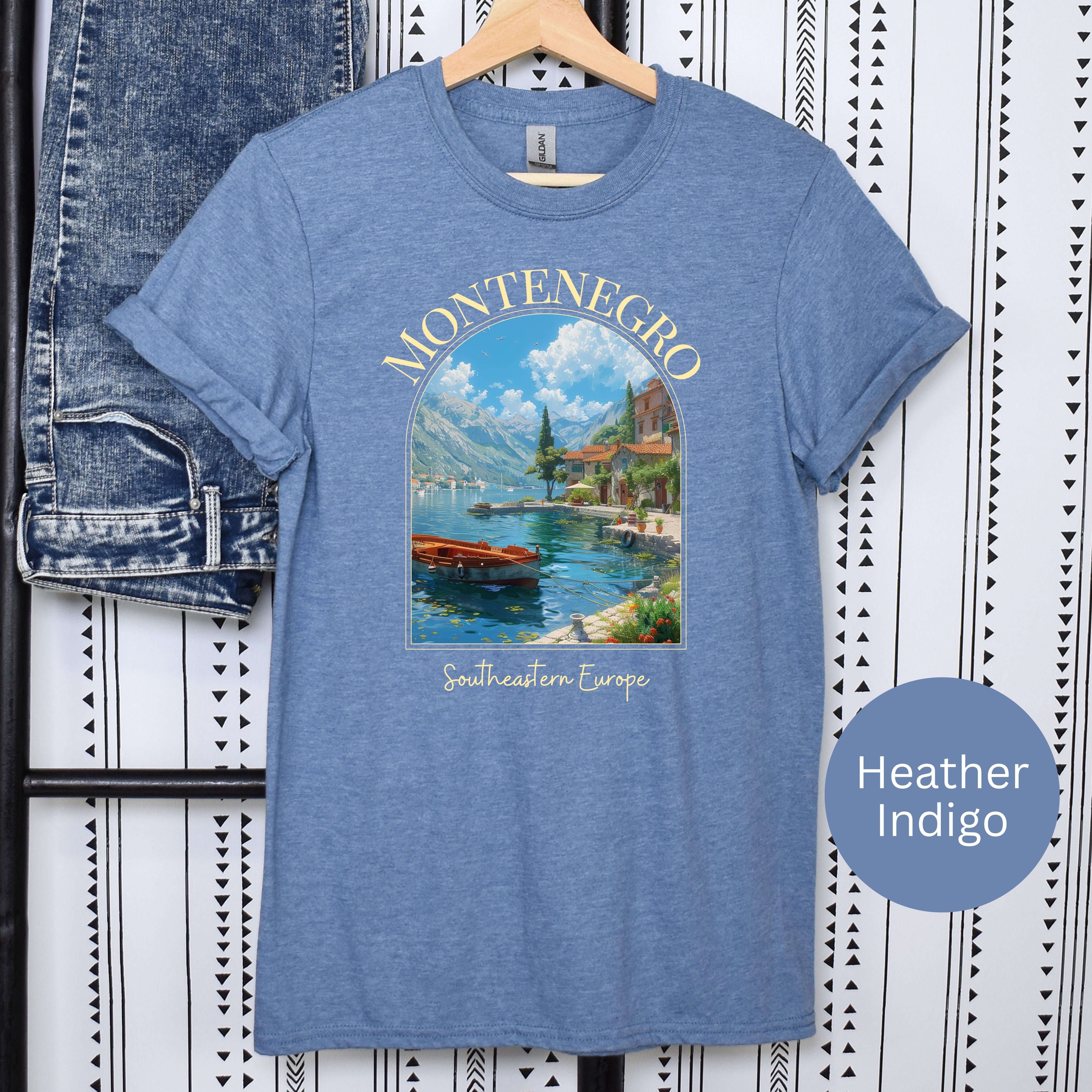 Montenegro Southeastern Europe Soft Style Tee