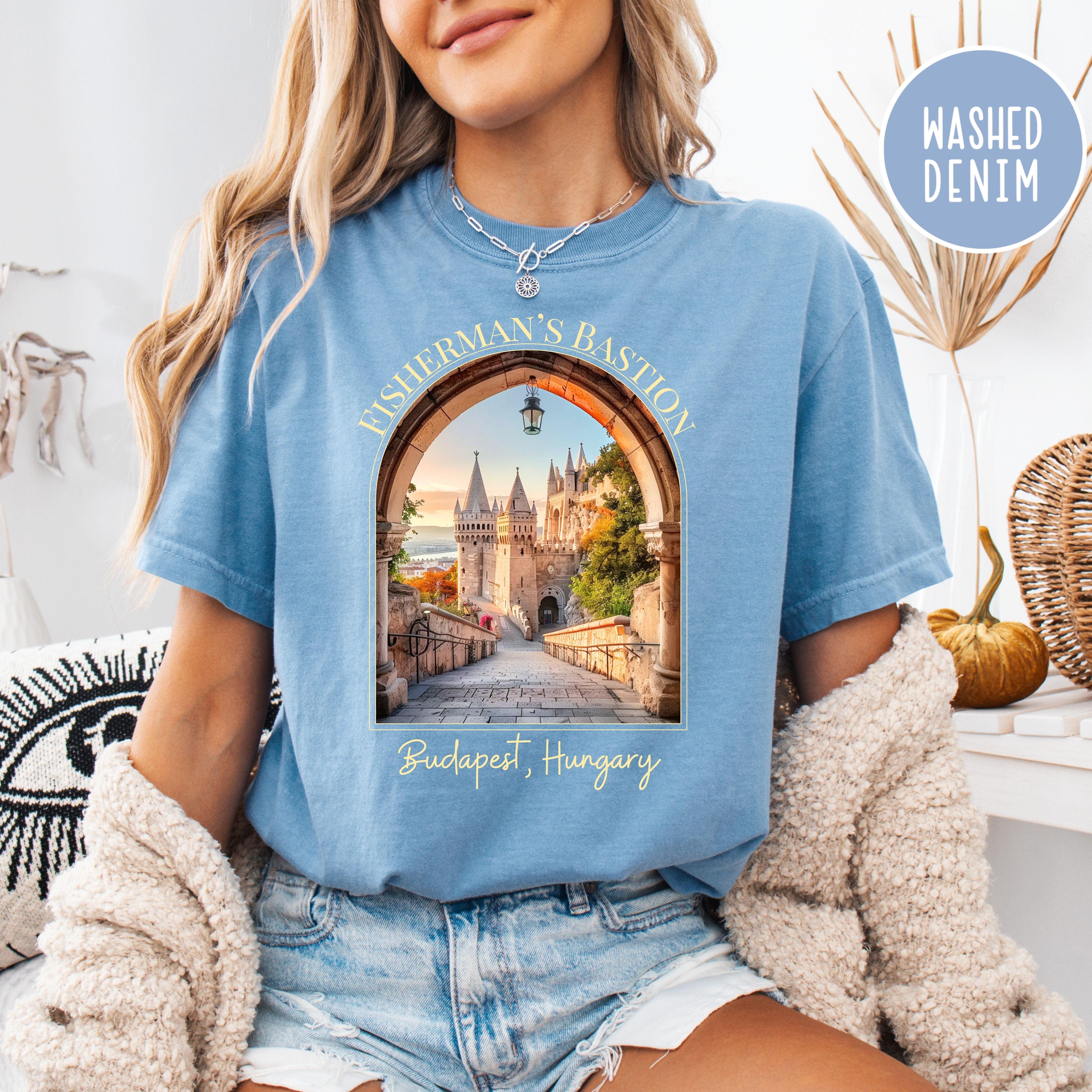 Fisherman's Bastion Budapest Hungary Comfort Colors® Tee