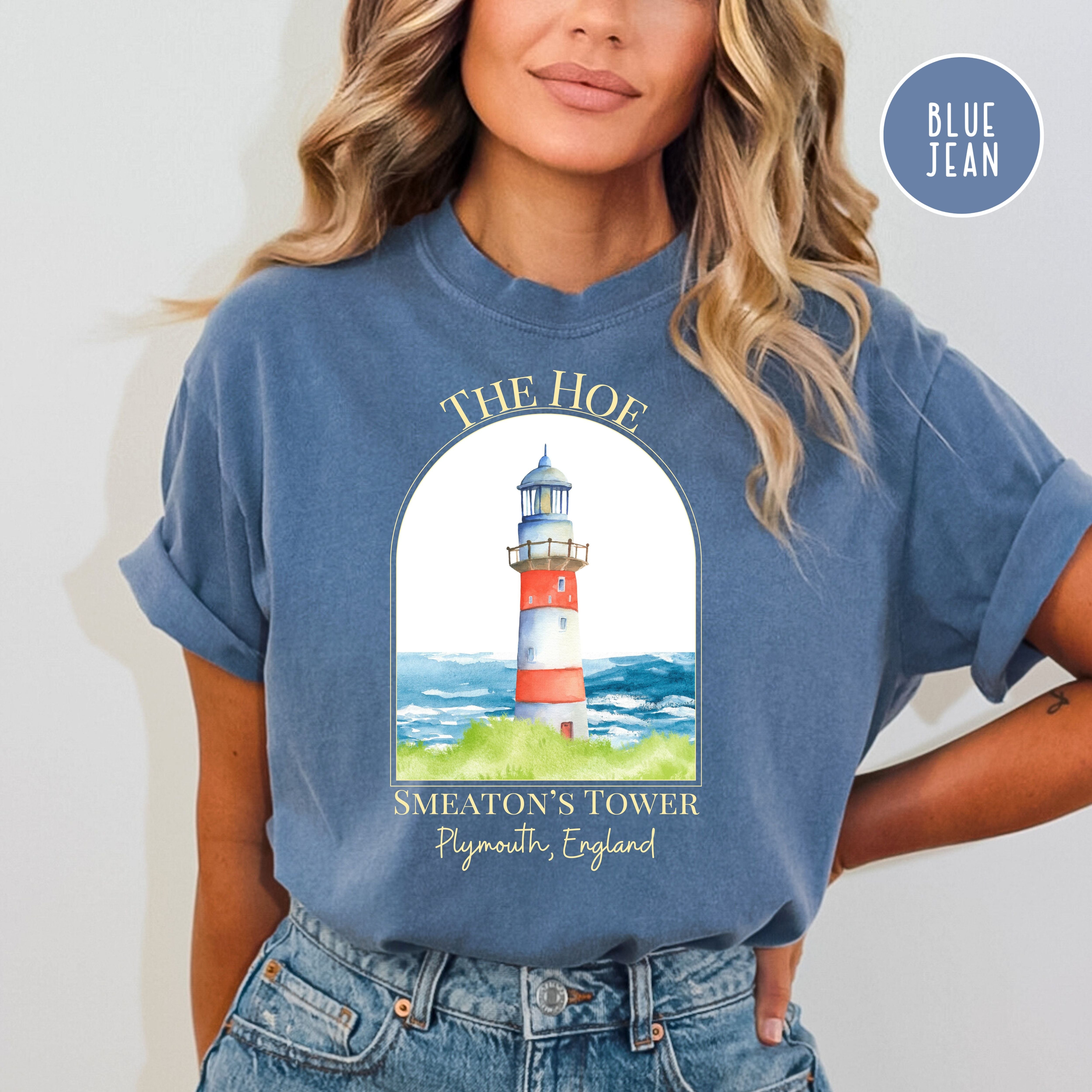 Plymouth Hoe Smeaton's Tower Plymouth England Comfort Colors® Tee