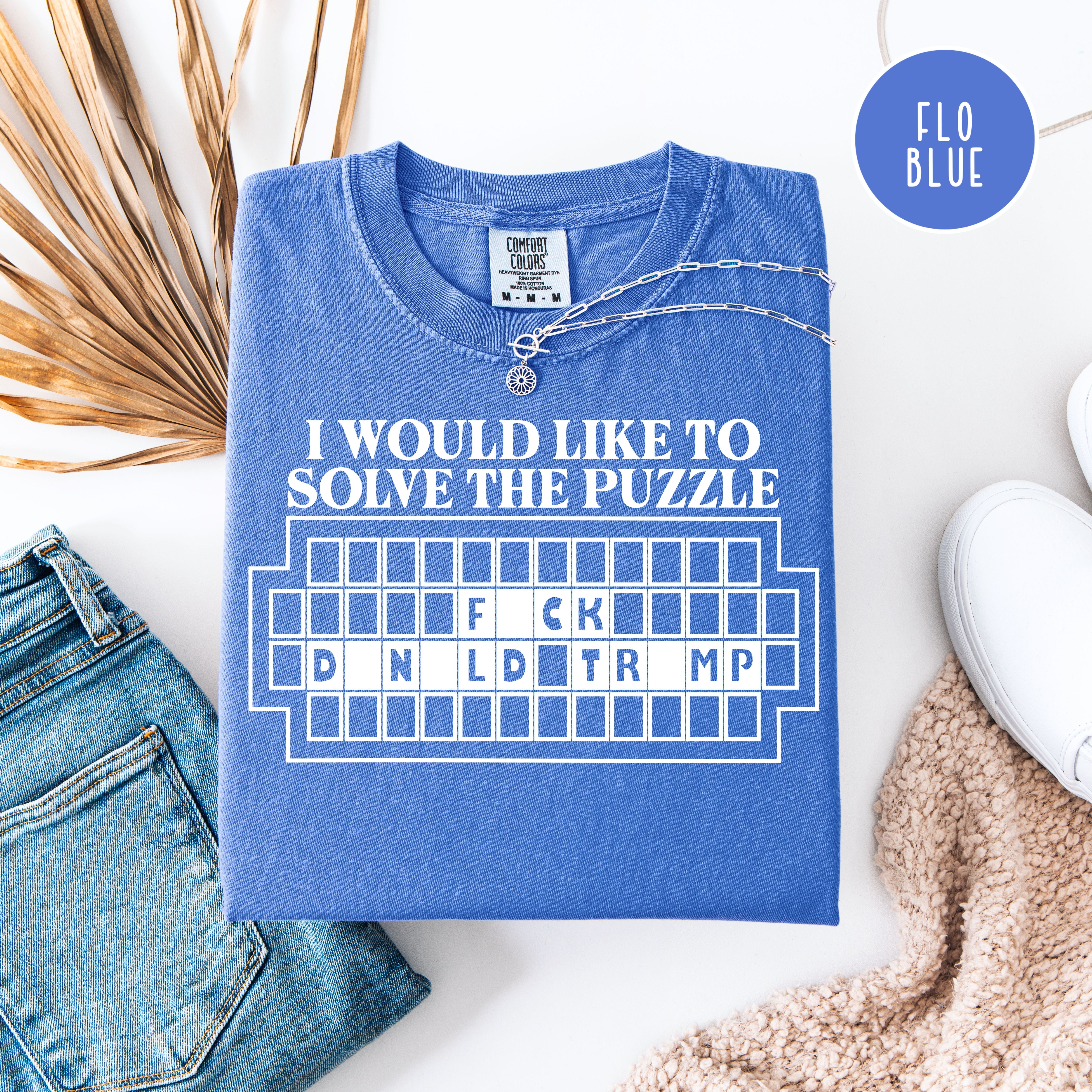 Anti Trump Wheel of Fortune Shirt