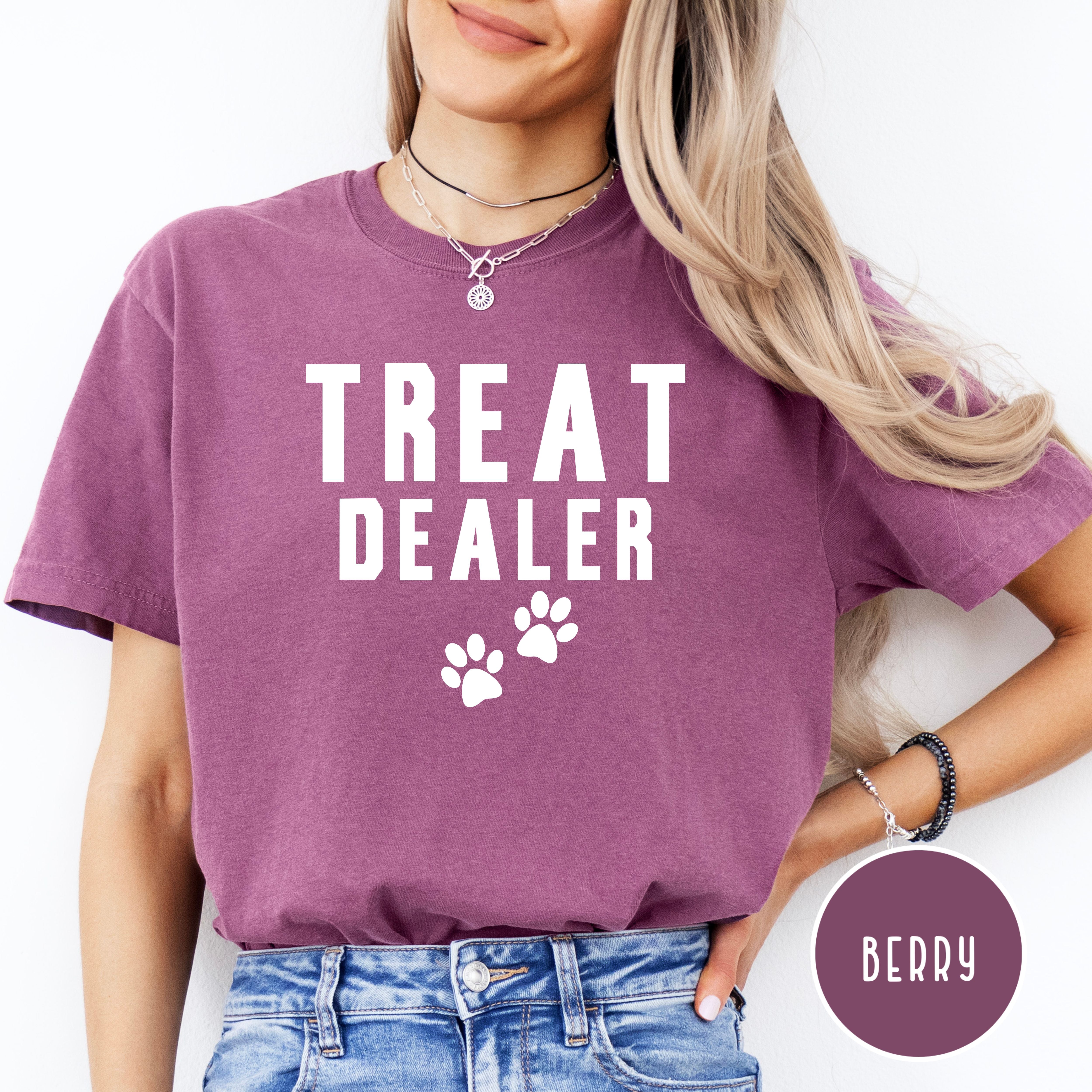 Treat Dealer Funny Dog Mom Comfort Colors® Tee