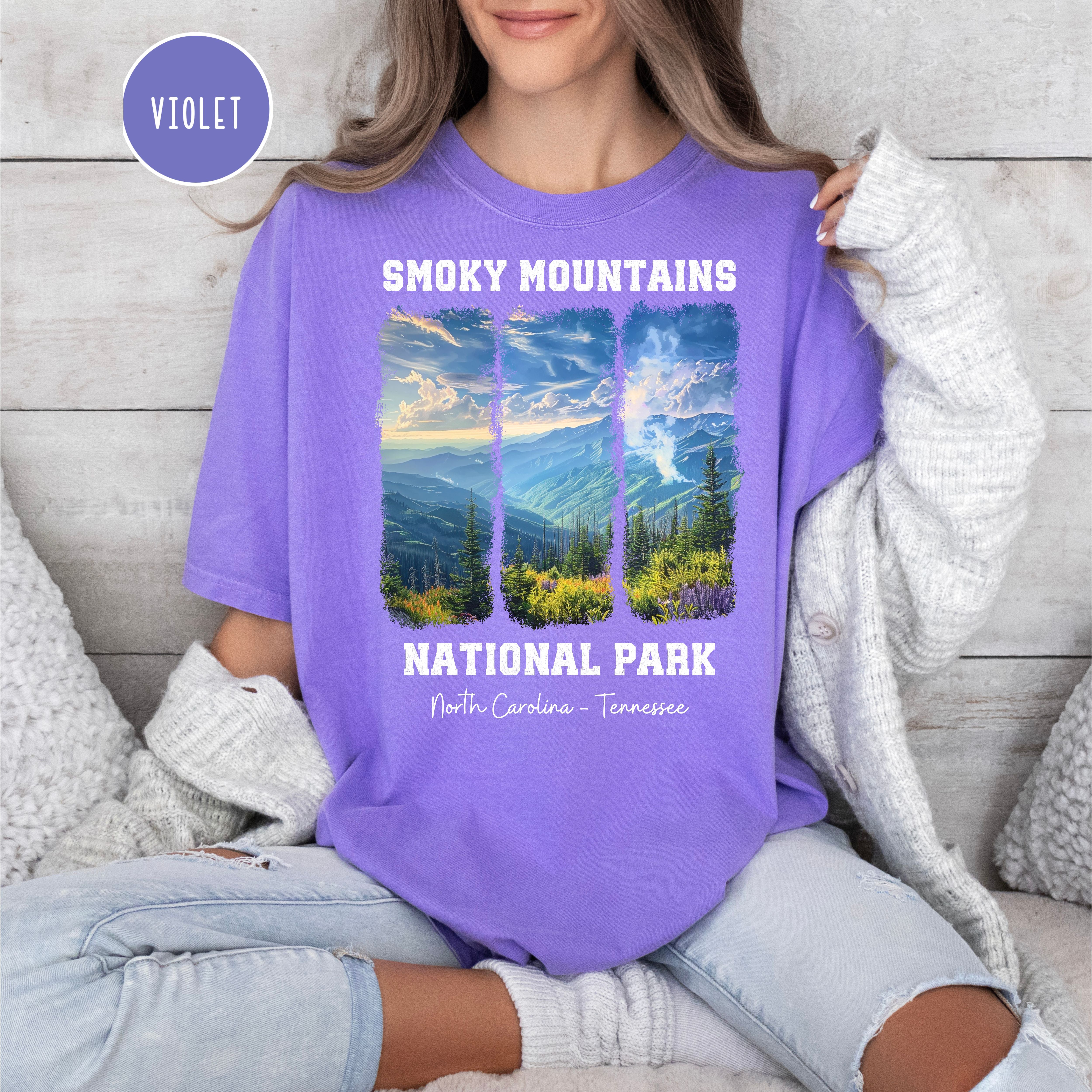 Smoky Mountains National Park Comfort Colors® Tee
