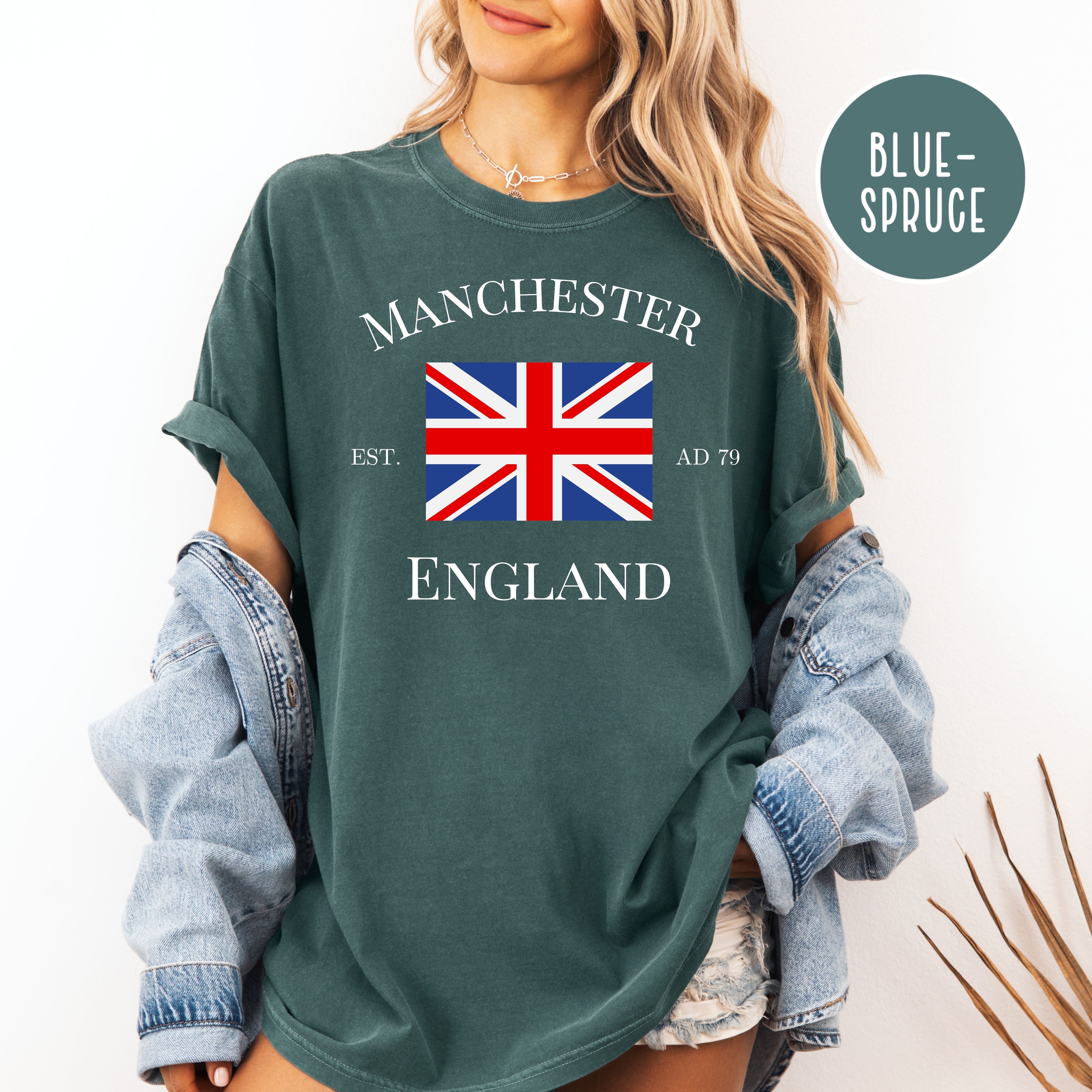 Manchester England Comfort Colors Tee Shirt,