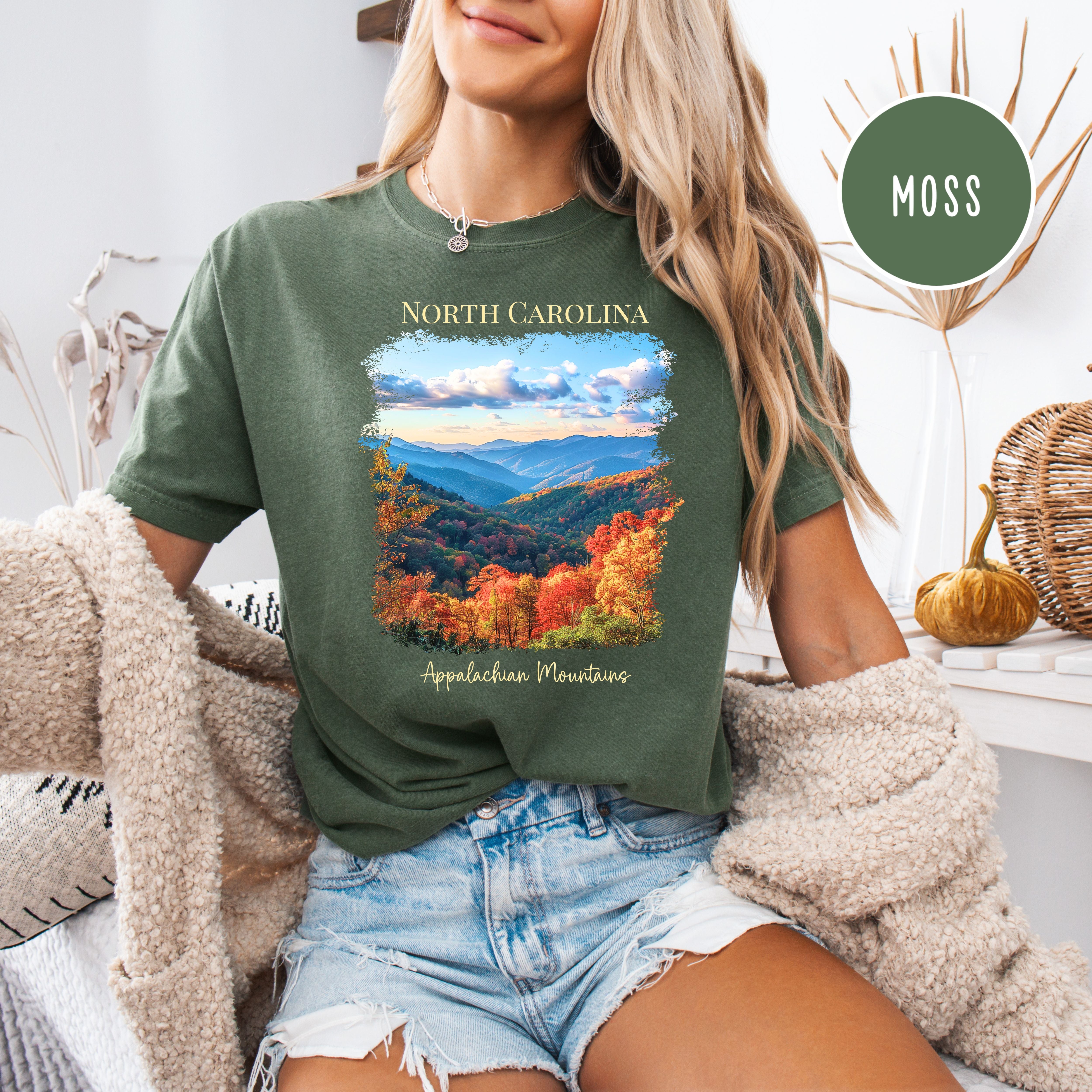 North Carolina Appalachian Mountains Comfort Colors® Tee