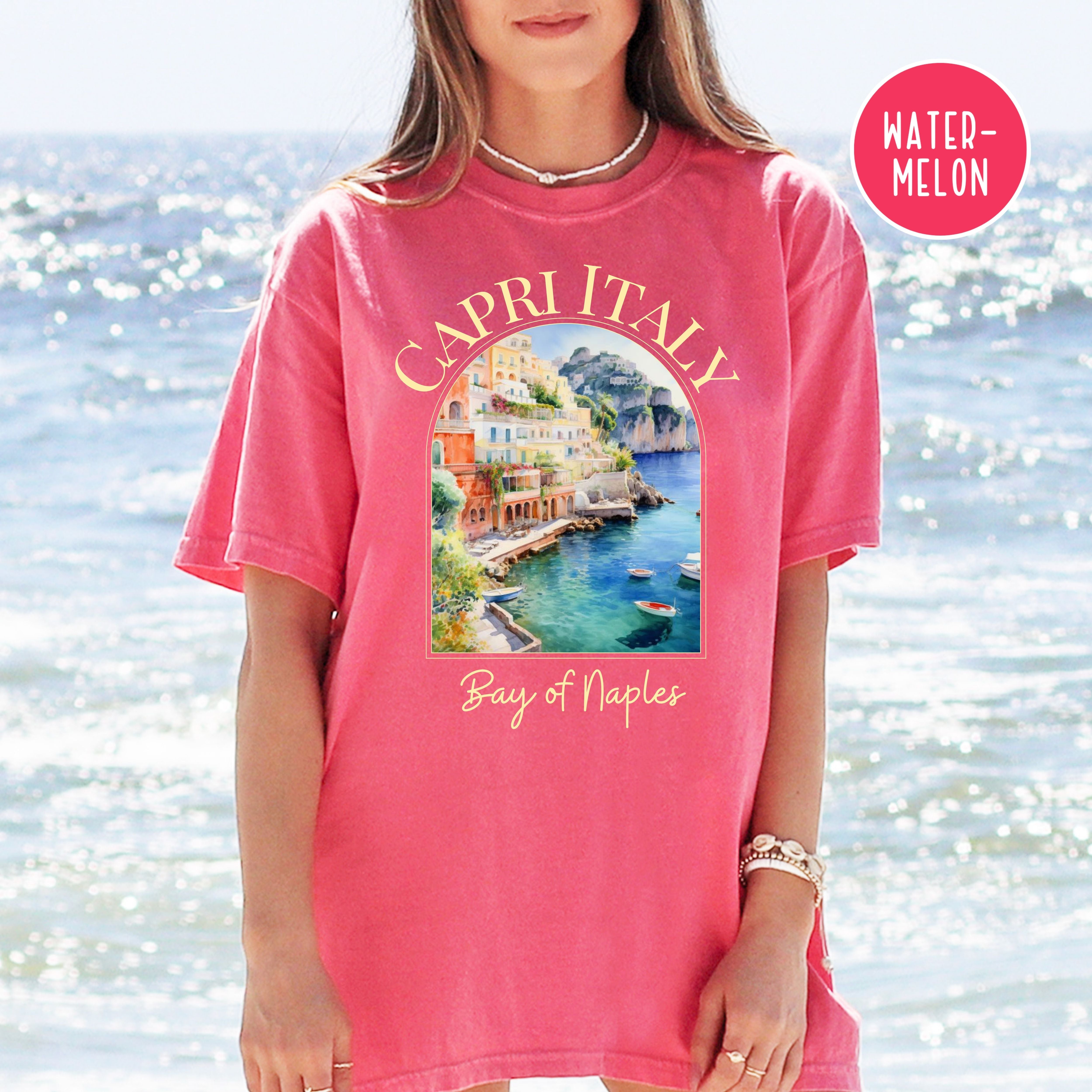Capri Italy Comfort Colors T-Shirt