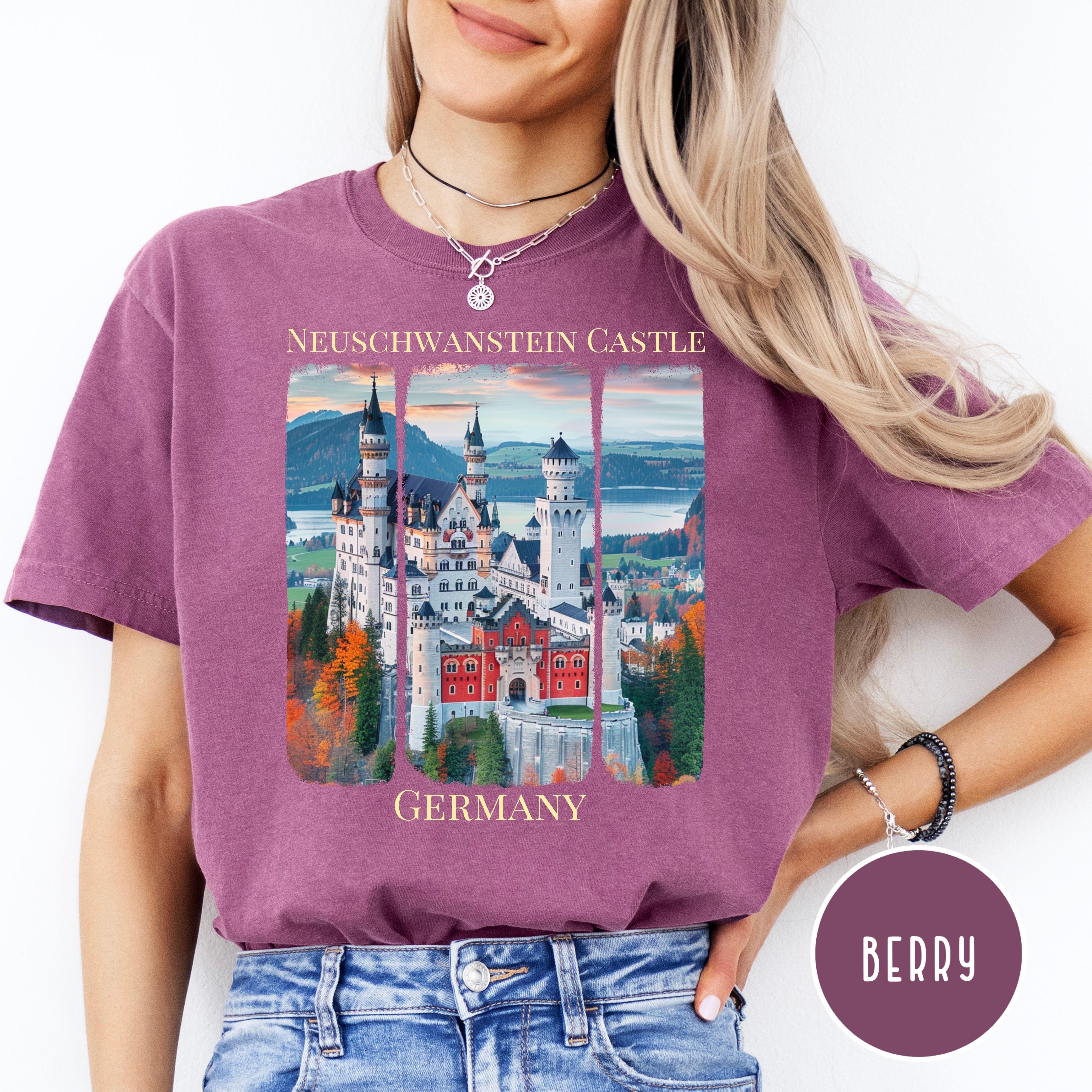 Germany Neuschwanstein Castle Comfort Colors® Tee