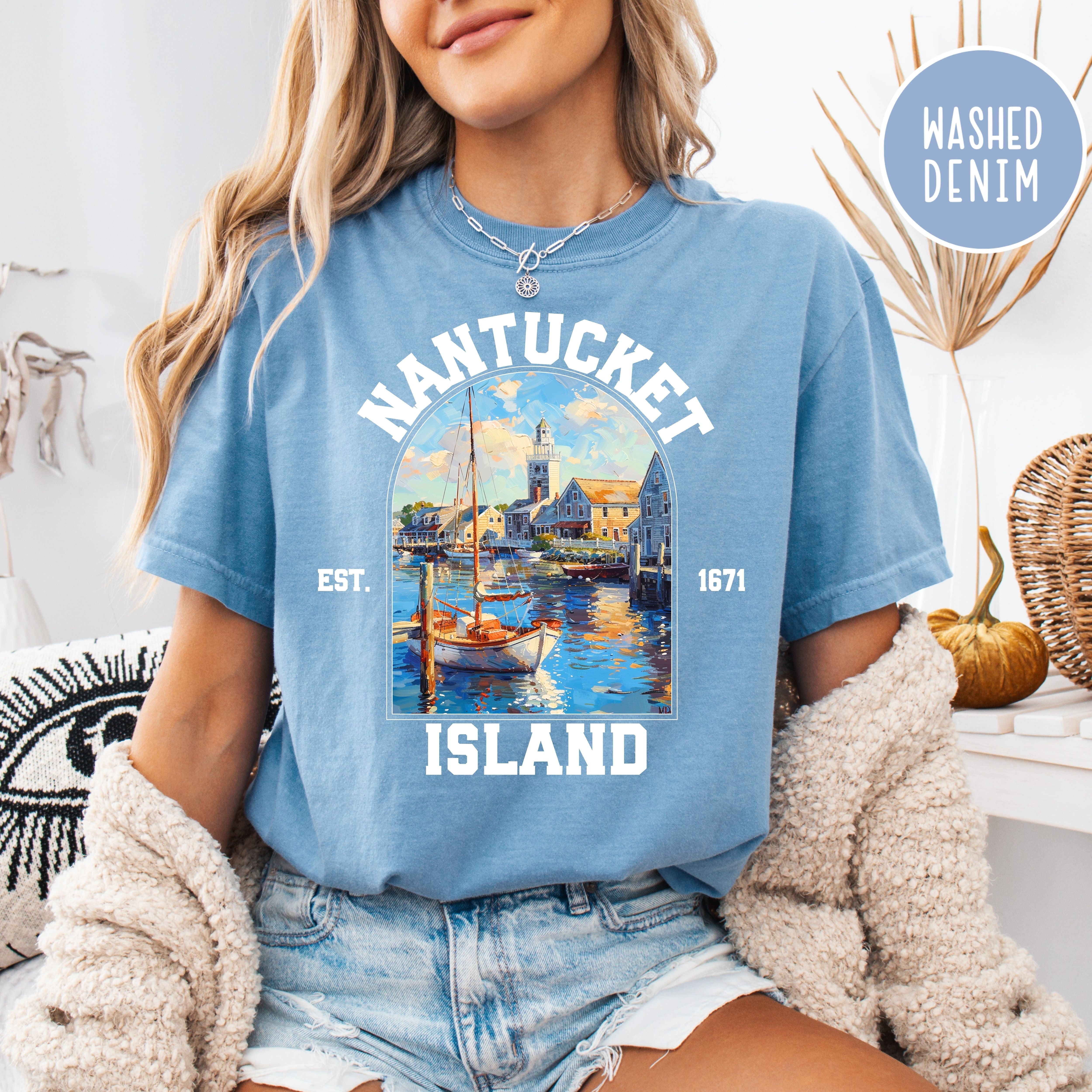 Nantucket Island Comfort Colors® Tee