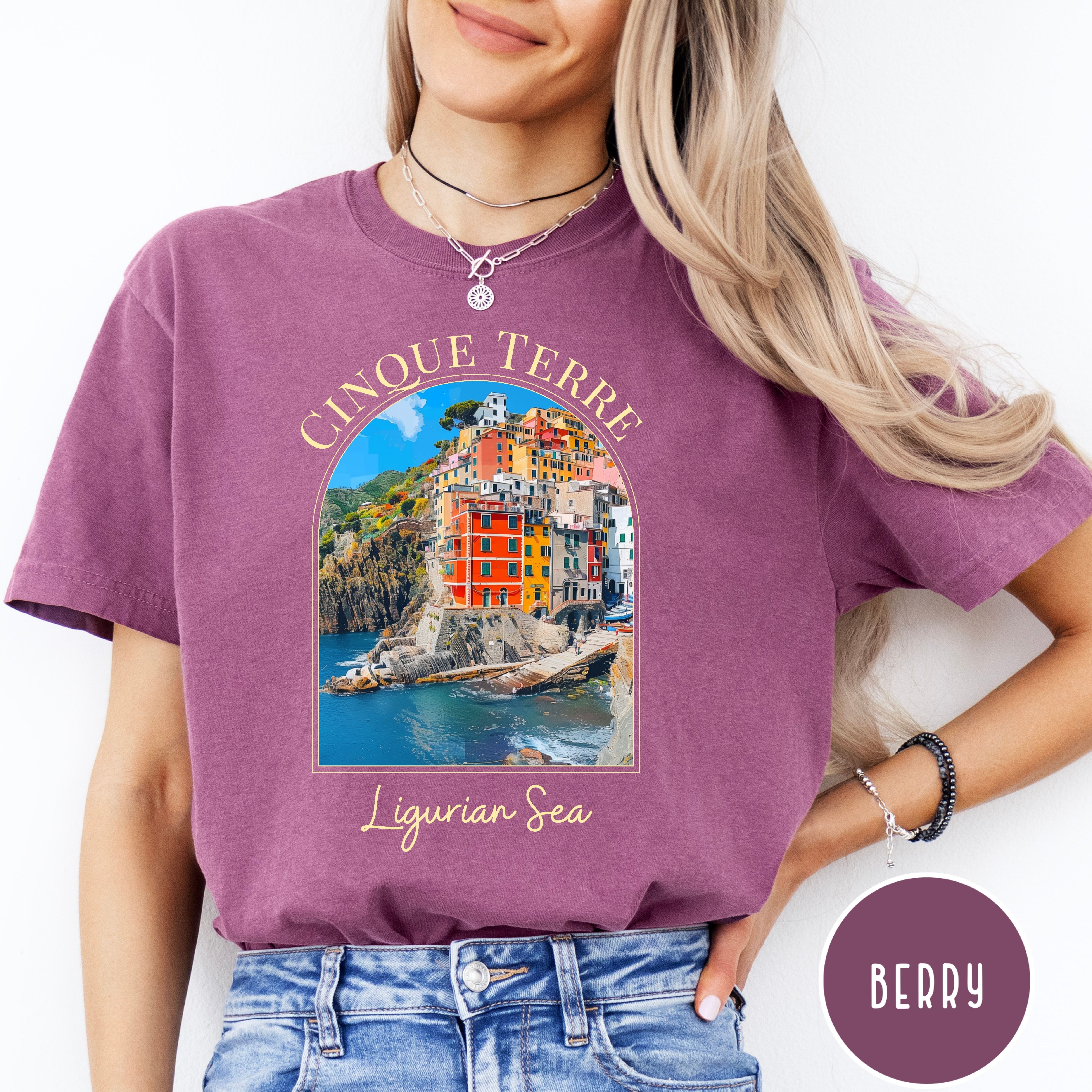 Cinque Terre Italian Village Comfort Colors® Tee