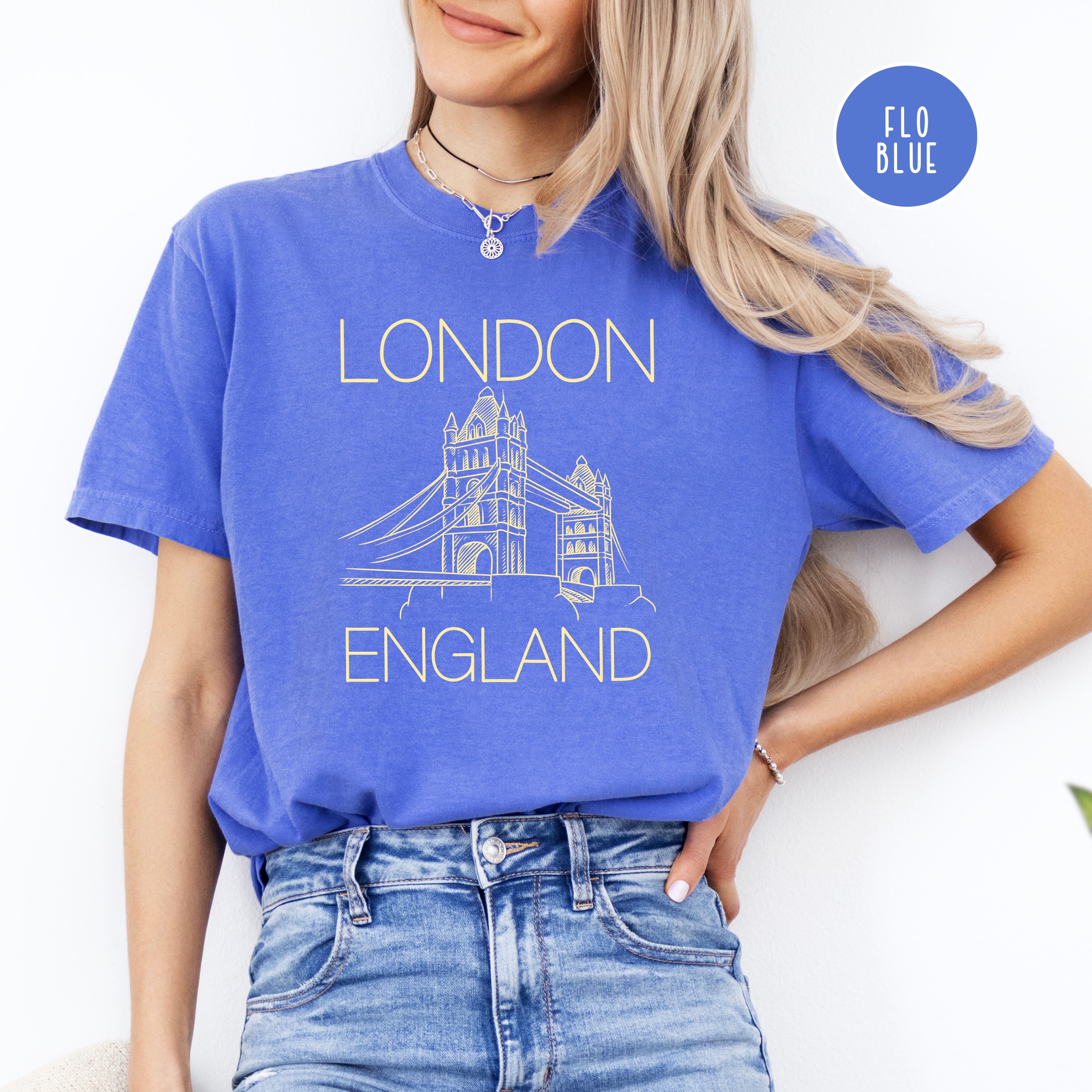 London England Comfort Colors Tee