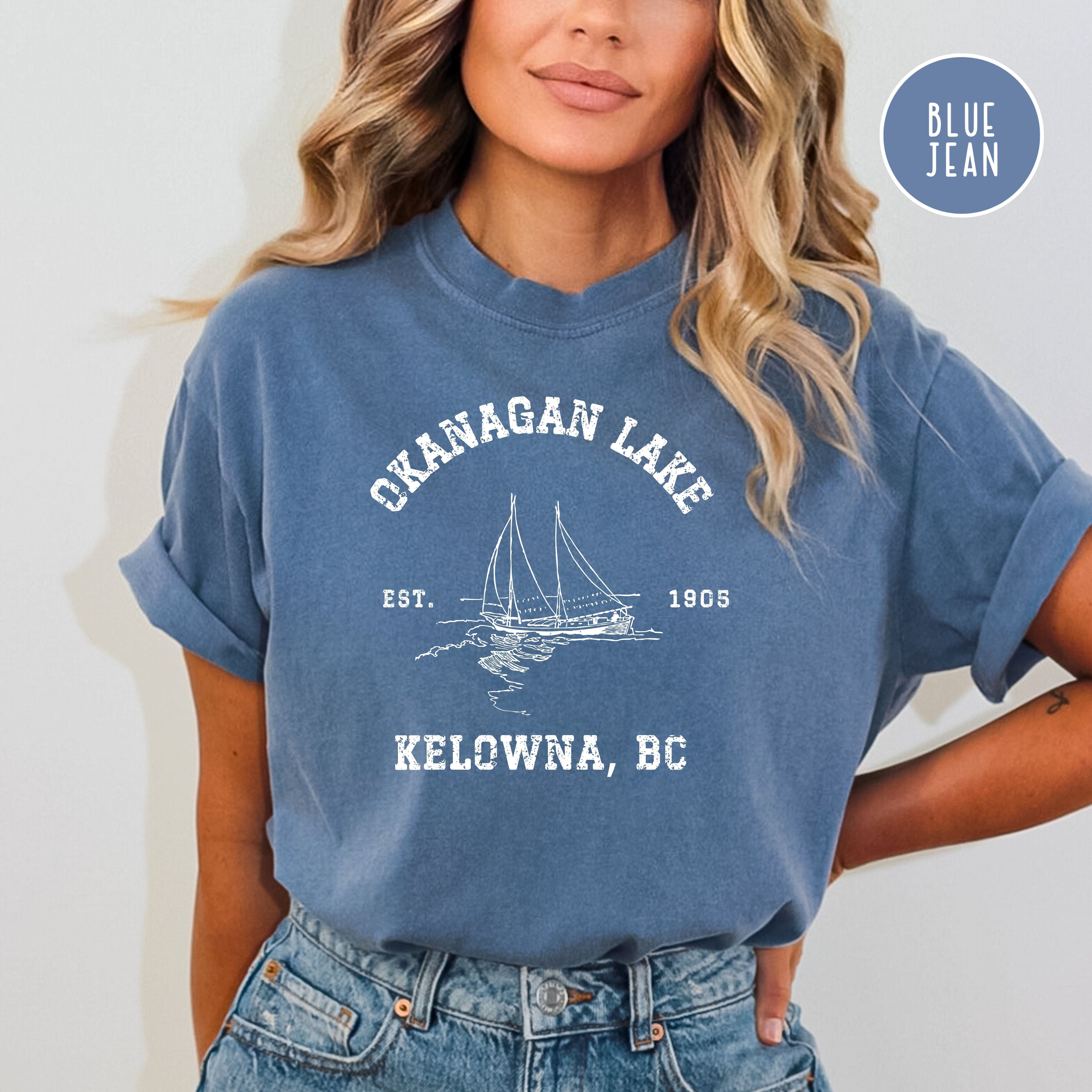 Okanagan Lake British Columbia Comfort Colors® Tee