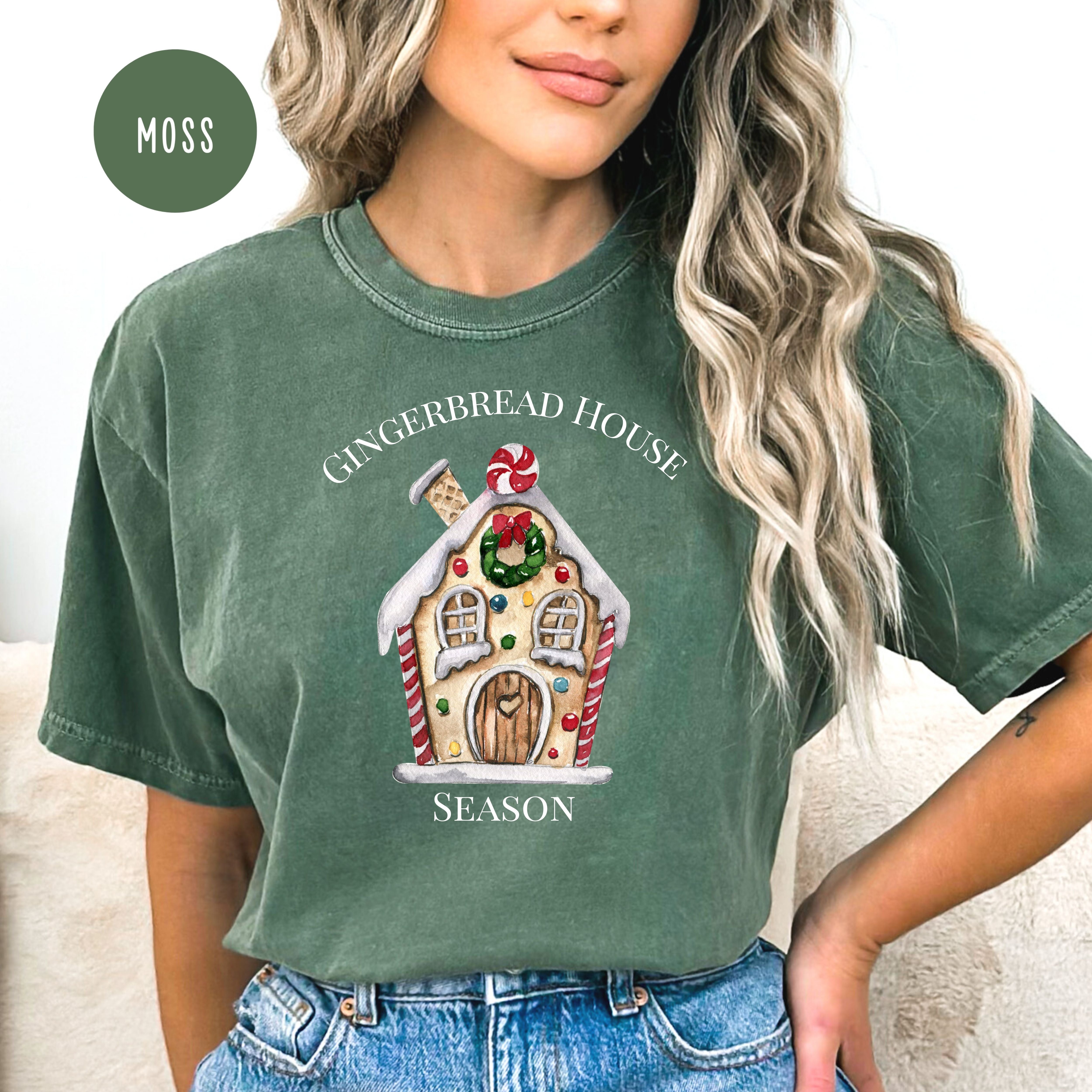 Gingerbread House Season Comfort Colors® Tee