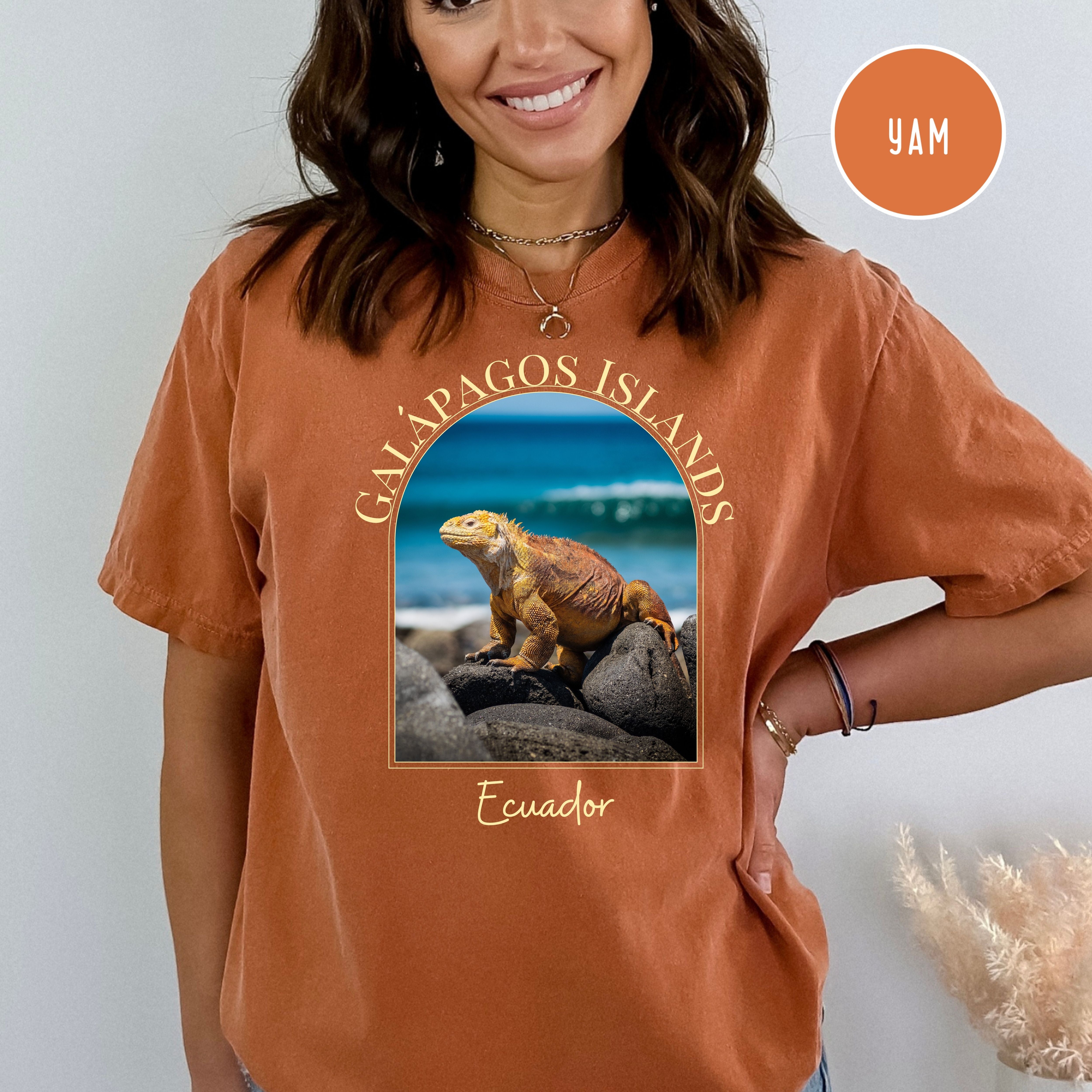 Galapagos Islands Iguana Comfort Colors® Tee