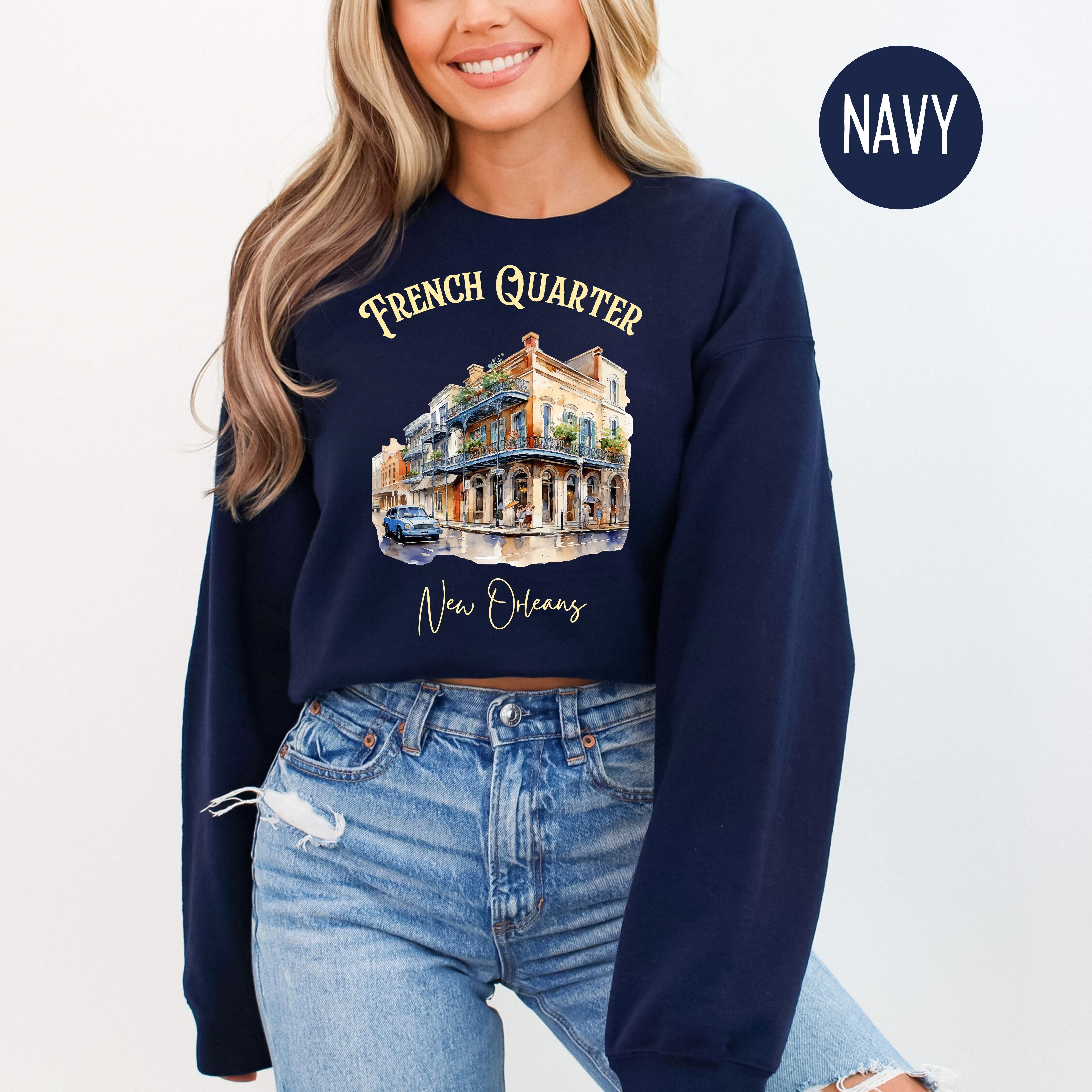 French Quarter New Orleans Sweatshirt