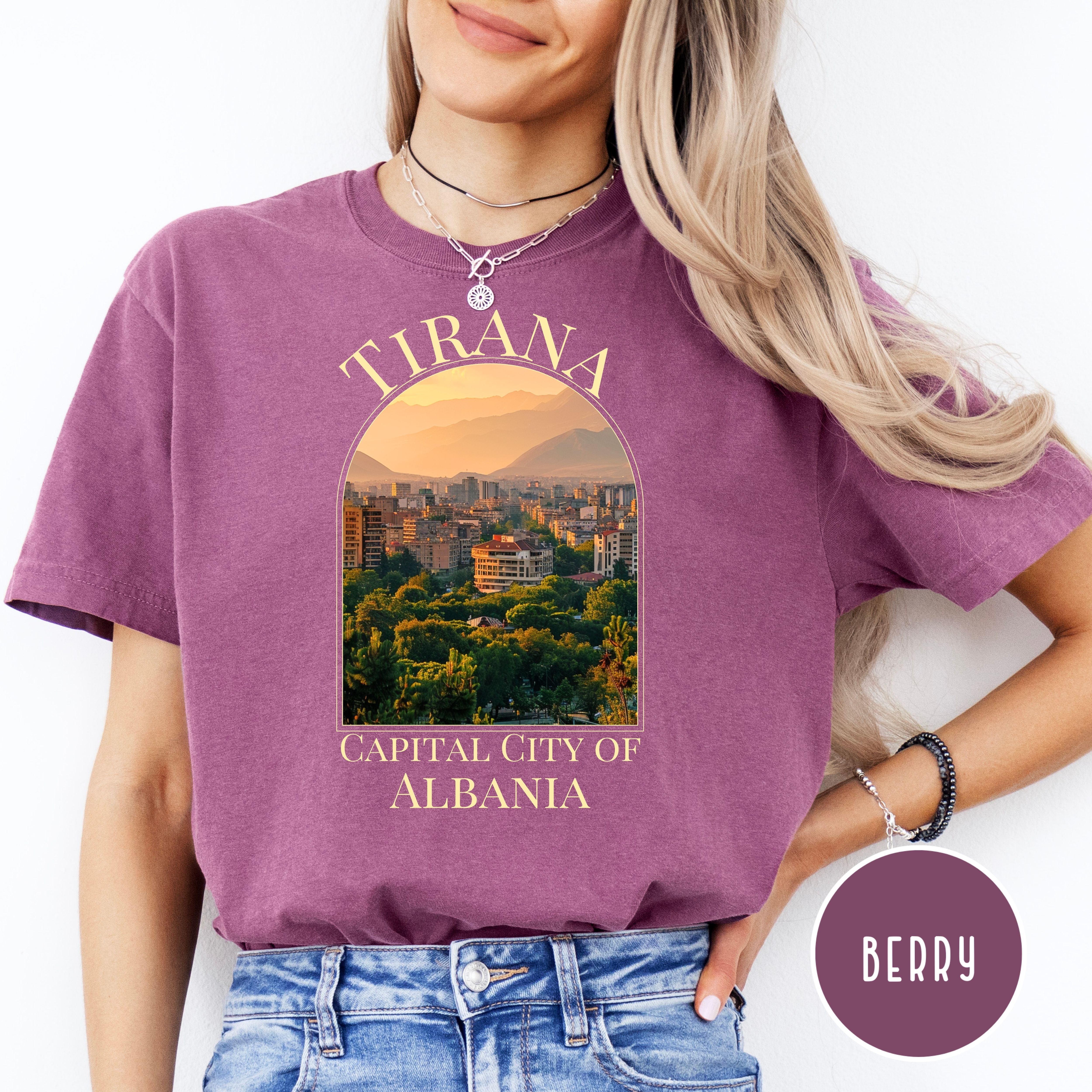 Tirana Albania Comfort Colors® Tee