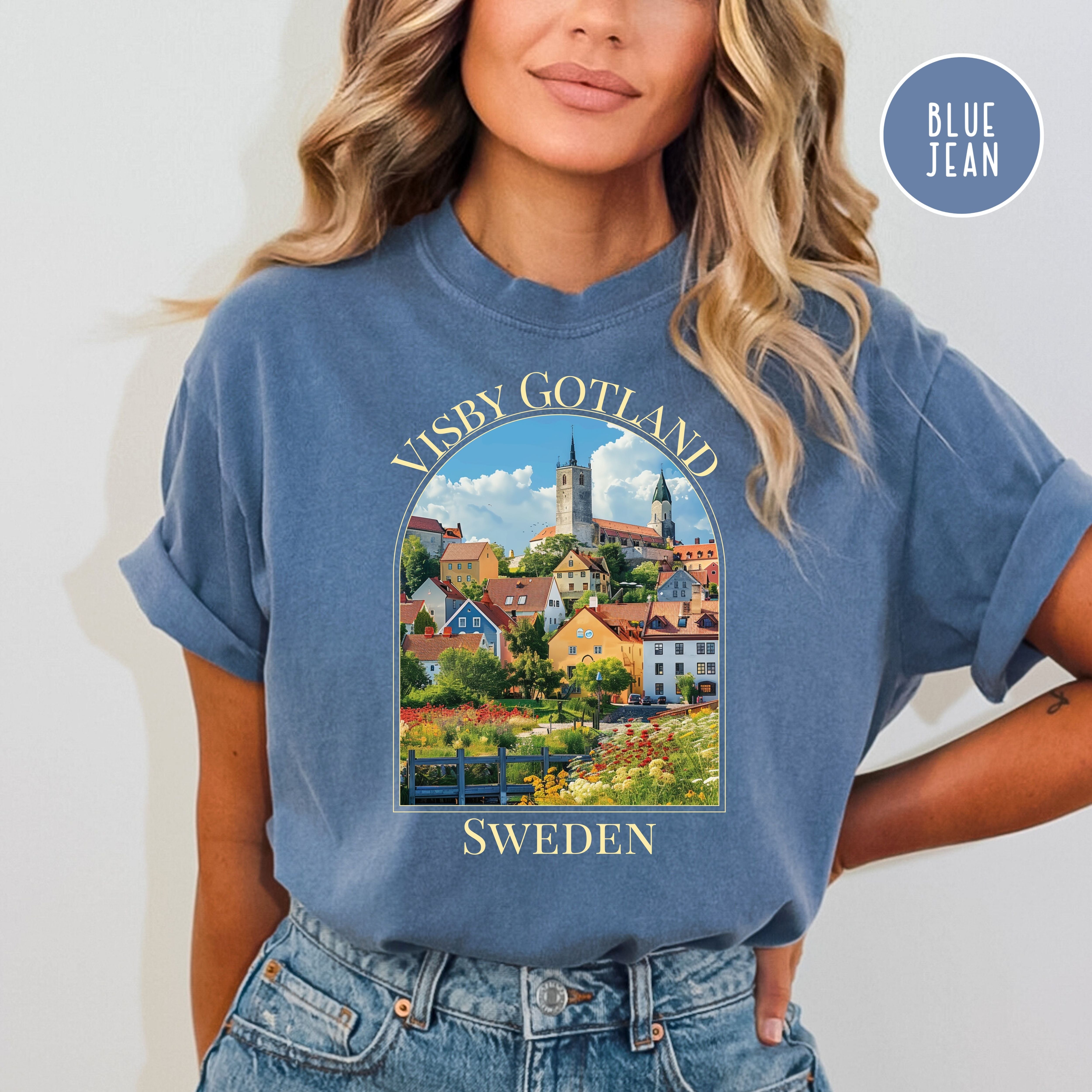 Visby Gotland Sweden Comfort Colors® Tee