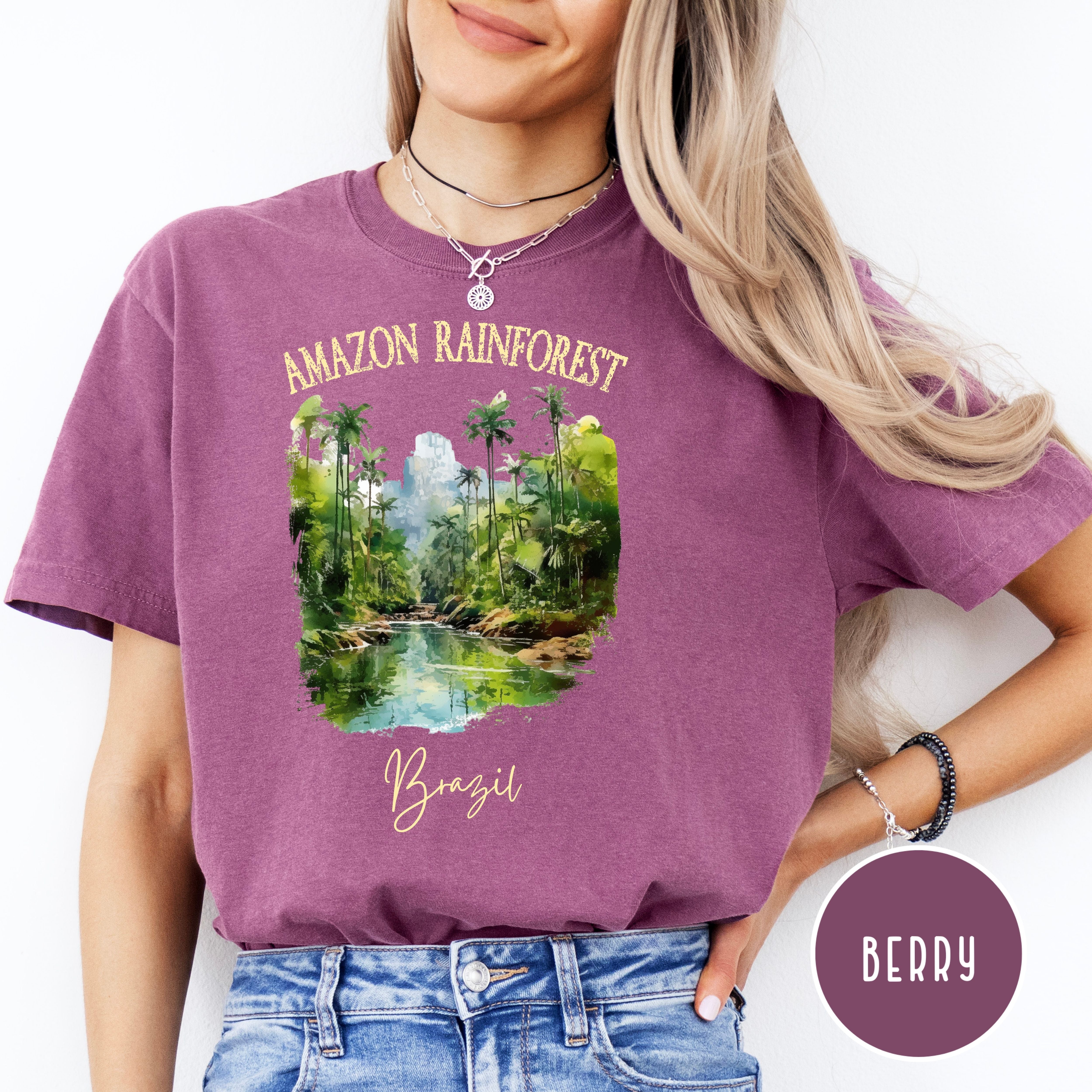 Amazon Rainforest Brazil Comfort Colors® Tee