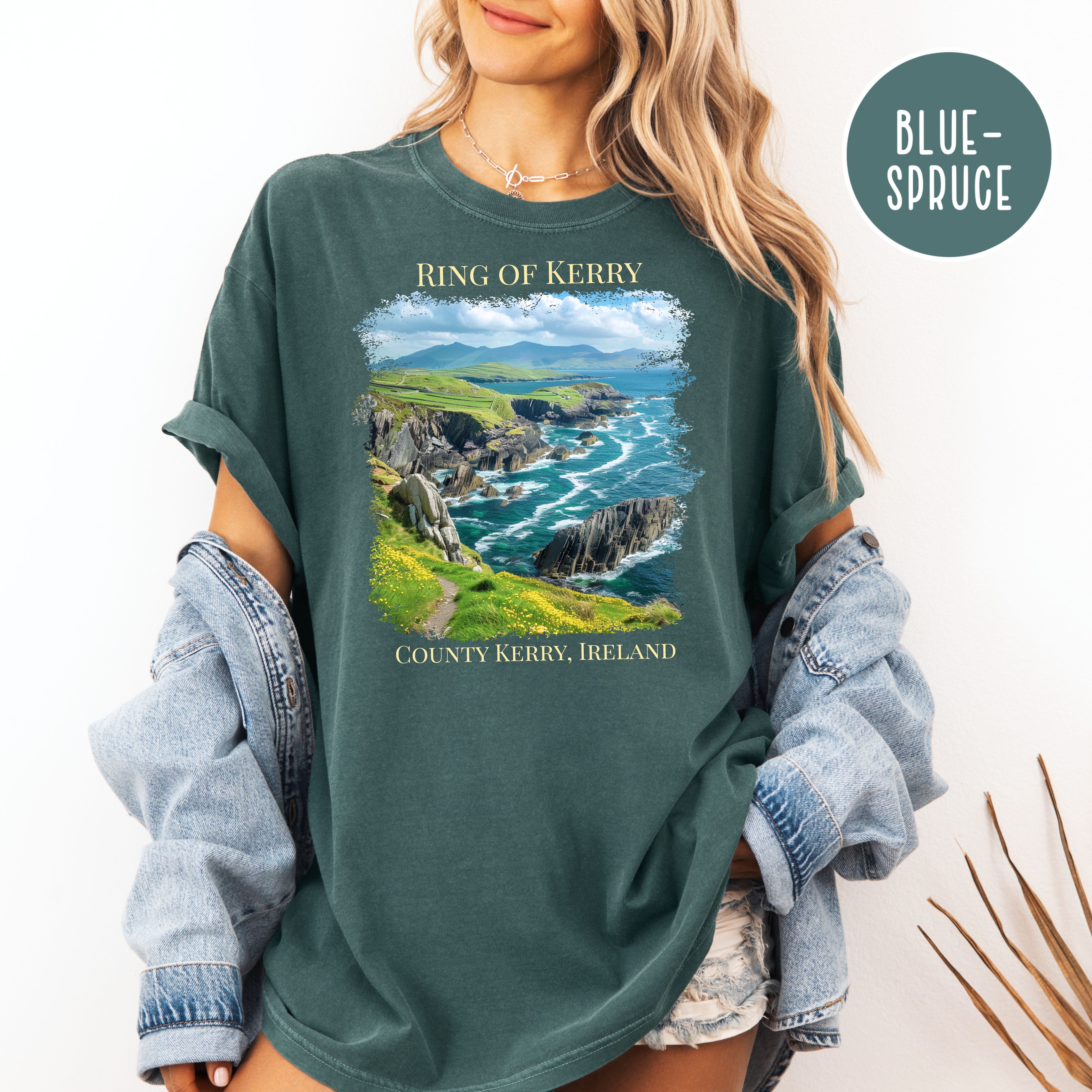 Dublin Ireland Ring of Kerry Comfort Colors Tee