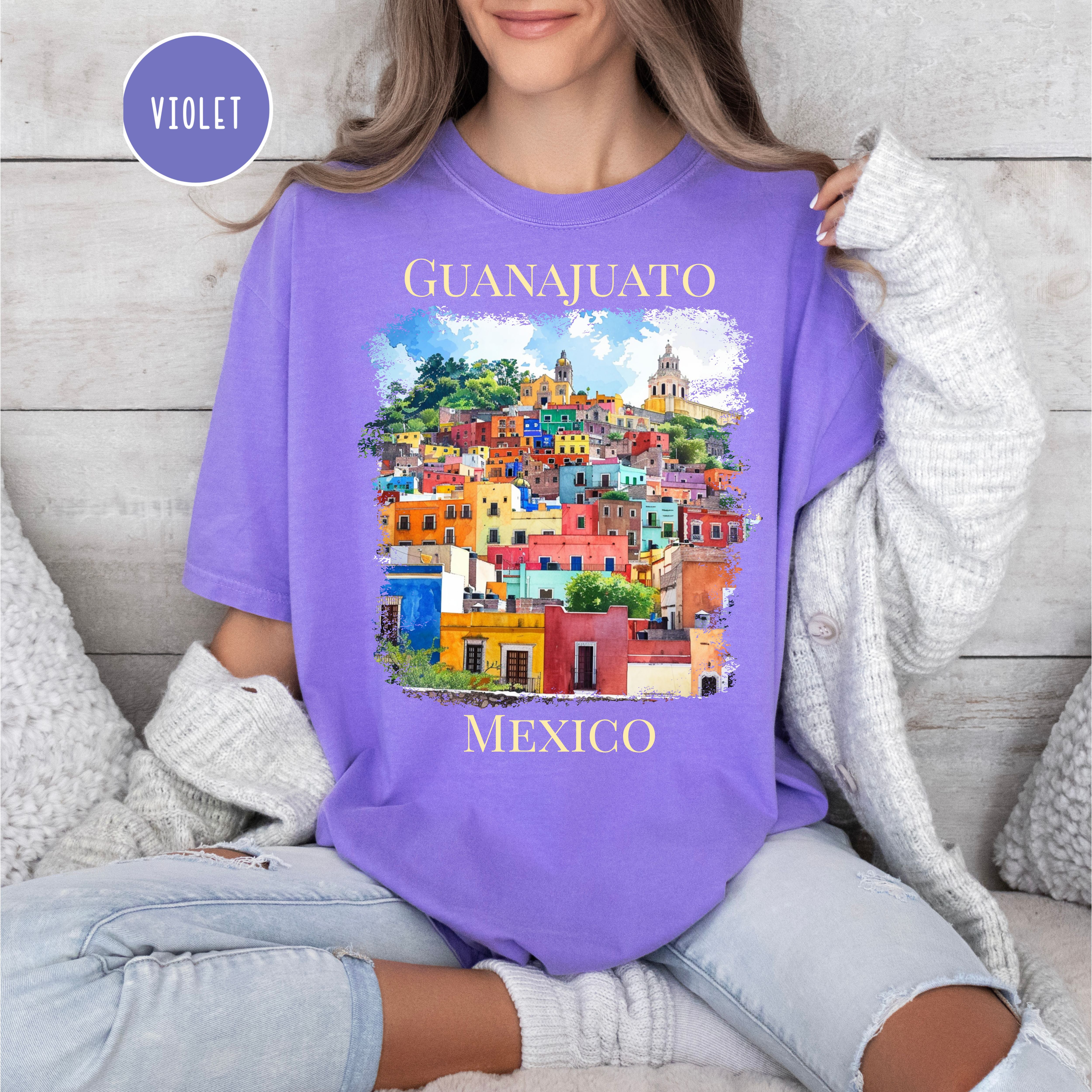 Guanajuato Mexico Comfort Colors Tee