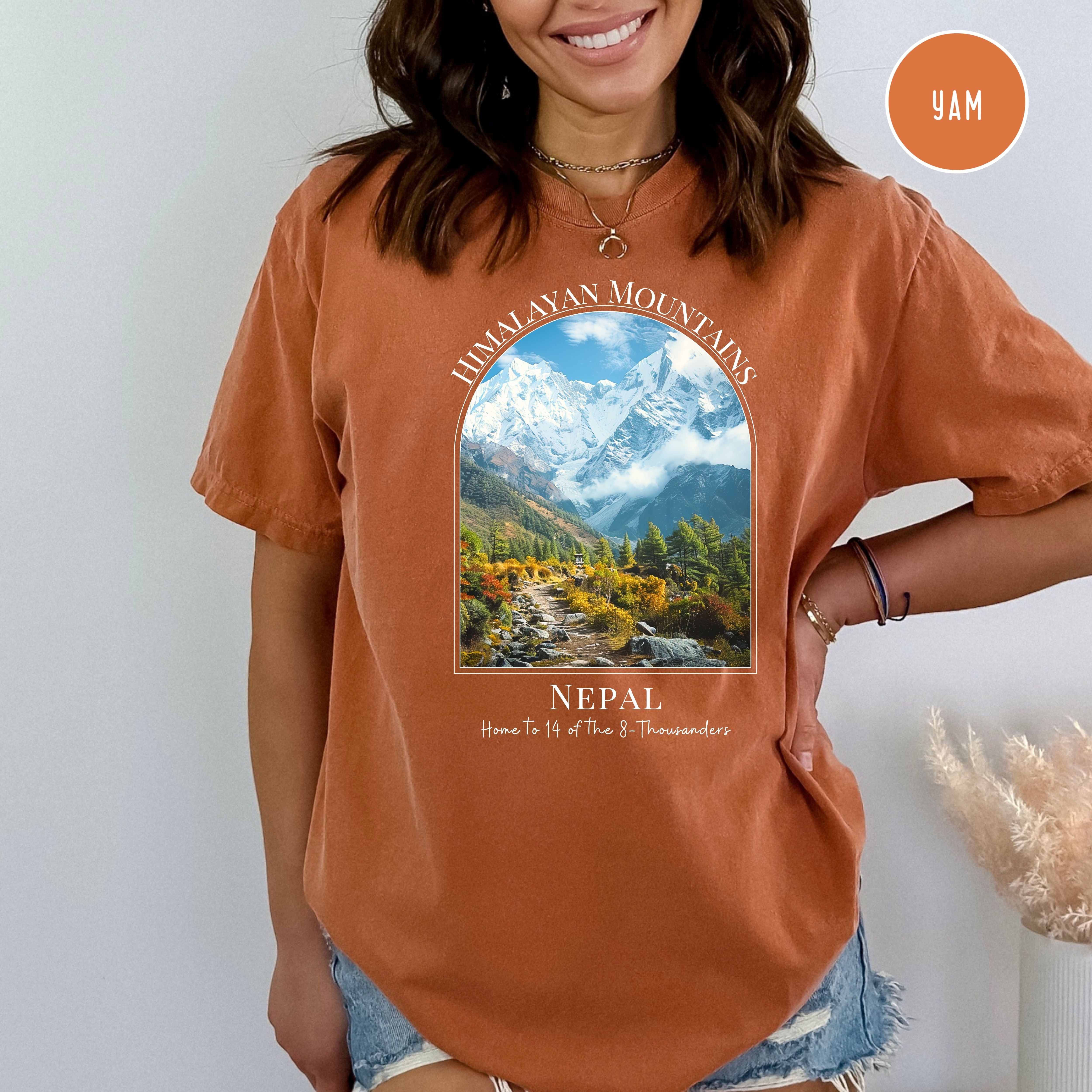 Himalayan Mountains Comfort Colors® Tee
