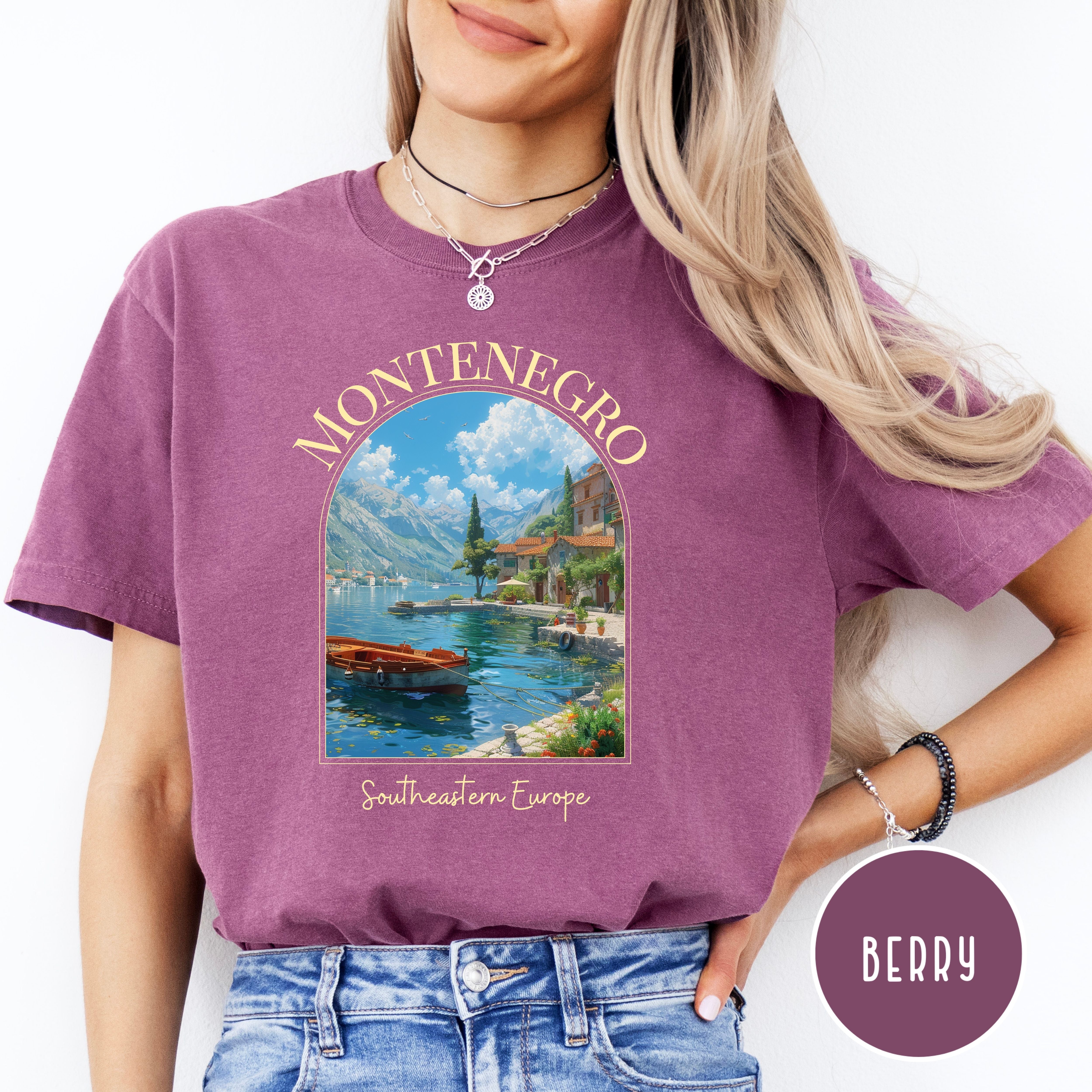 Montenegro Southeastern Europe Comfort Colors® Tee