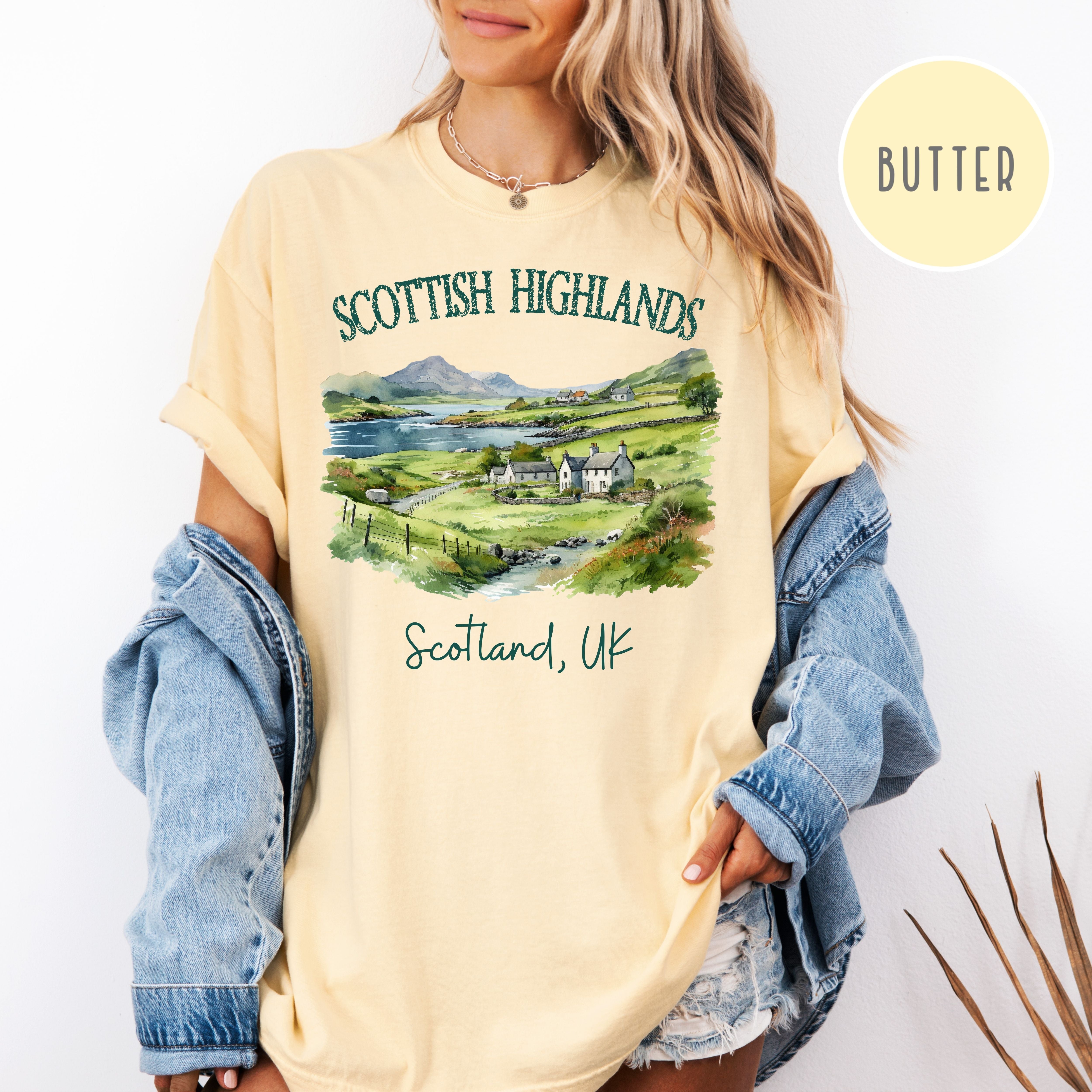 Scottish Highlands Comfort Colors® Tee
