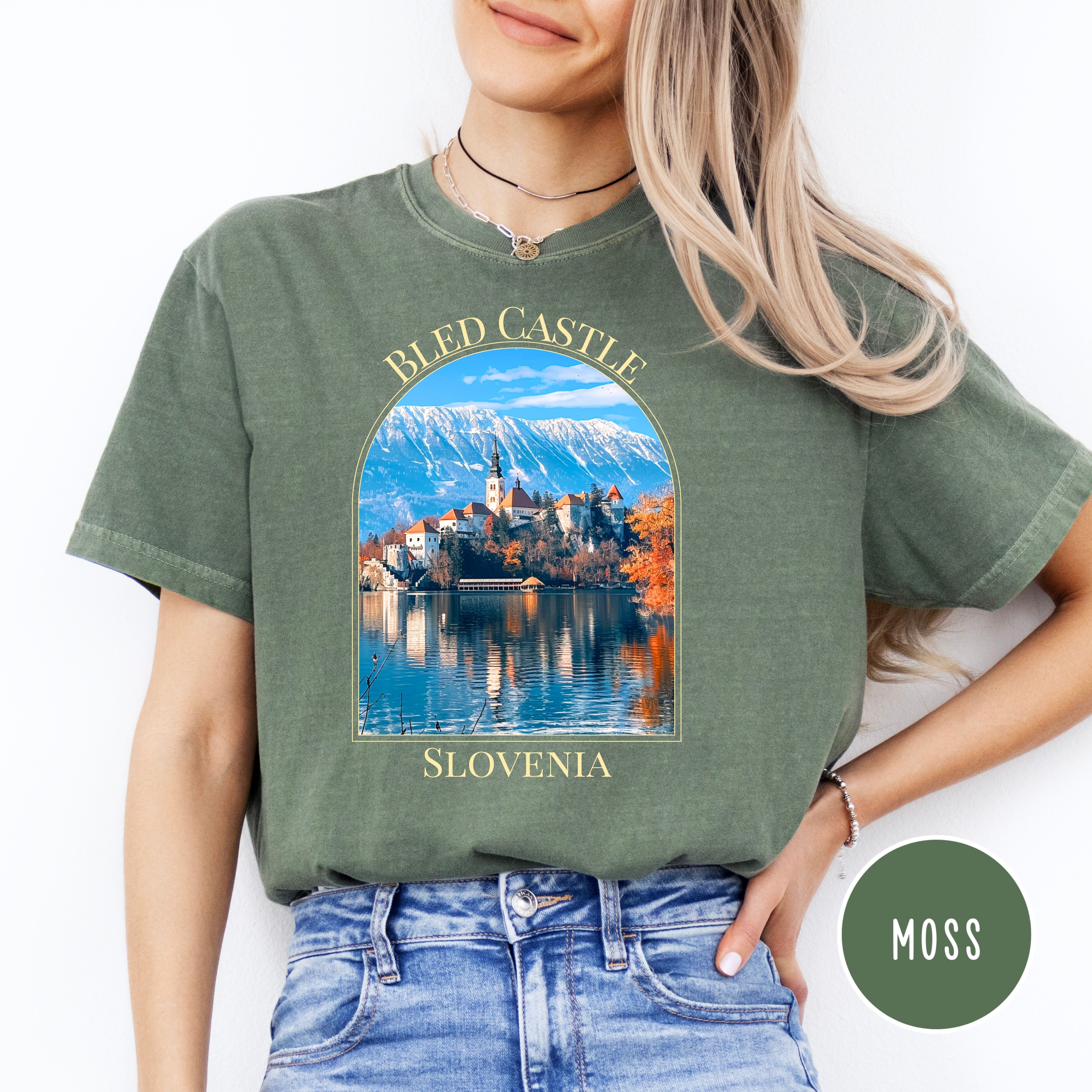 Bled Castle Slovenia Comfort Colors® Tee