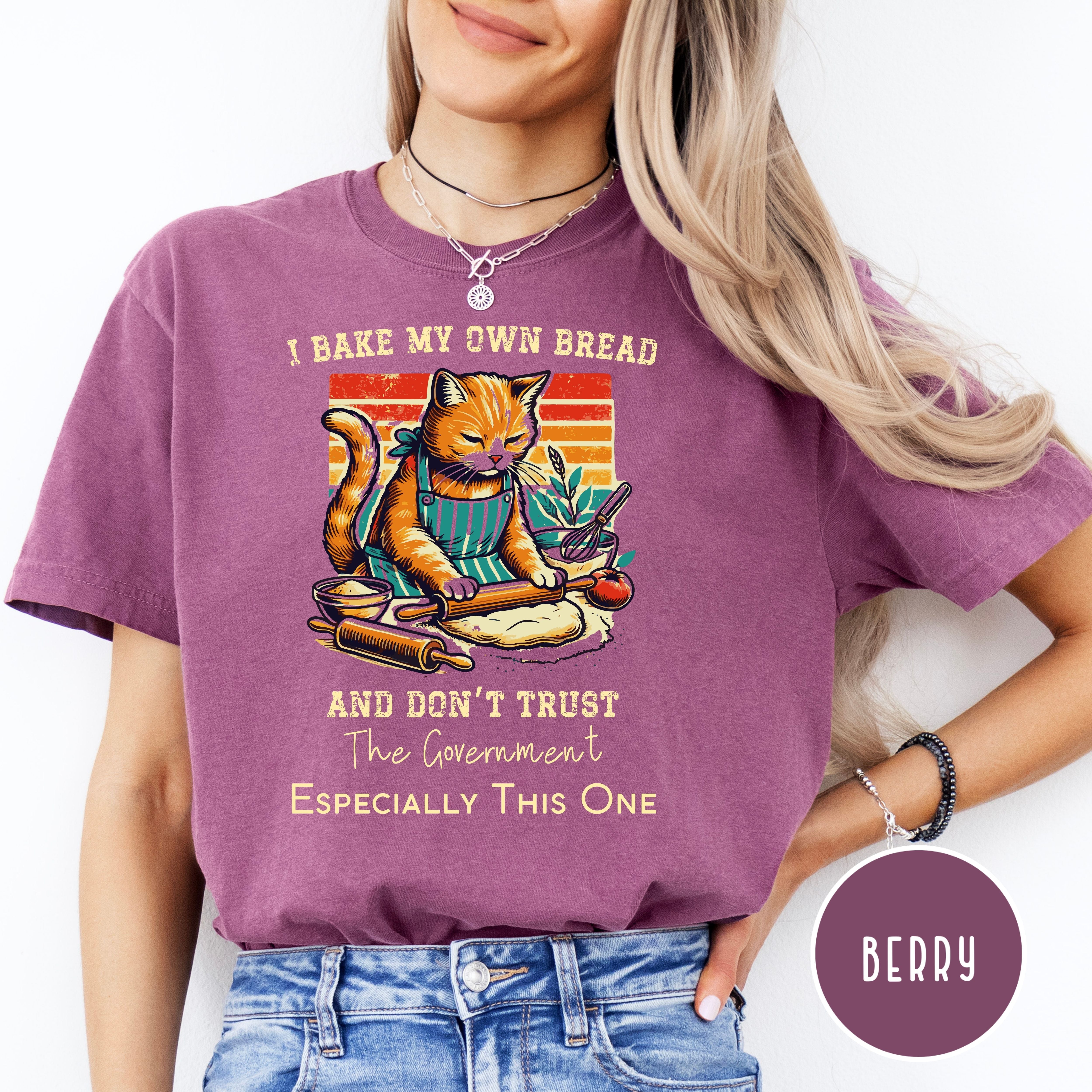 Retro Anti-Government Comfort Colors® Tee