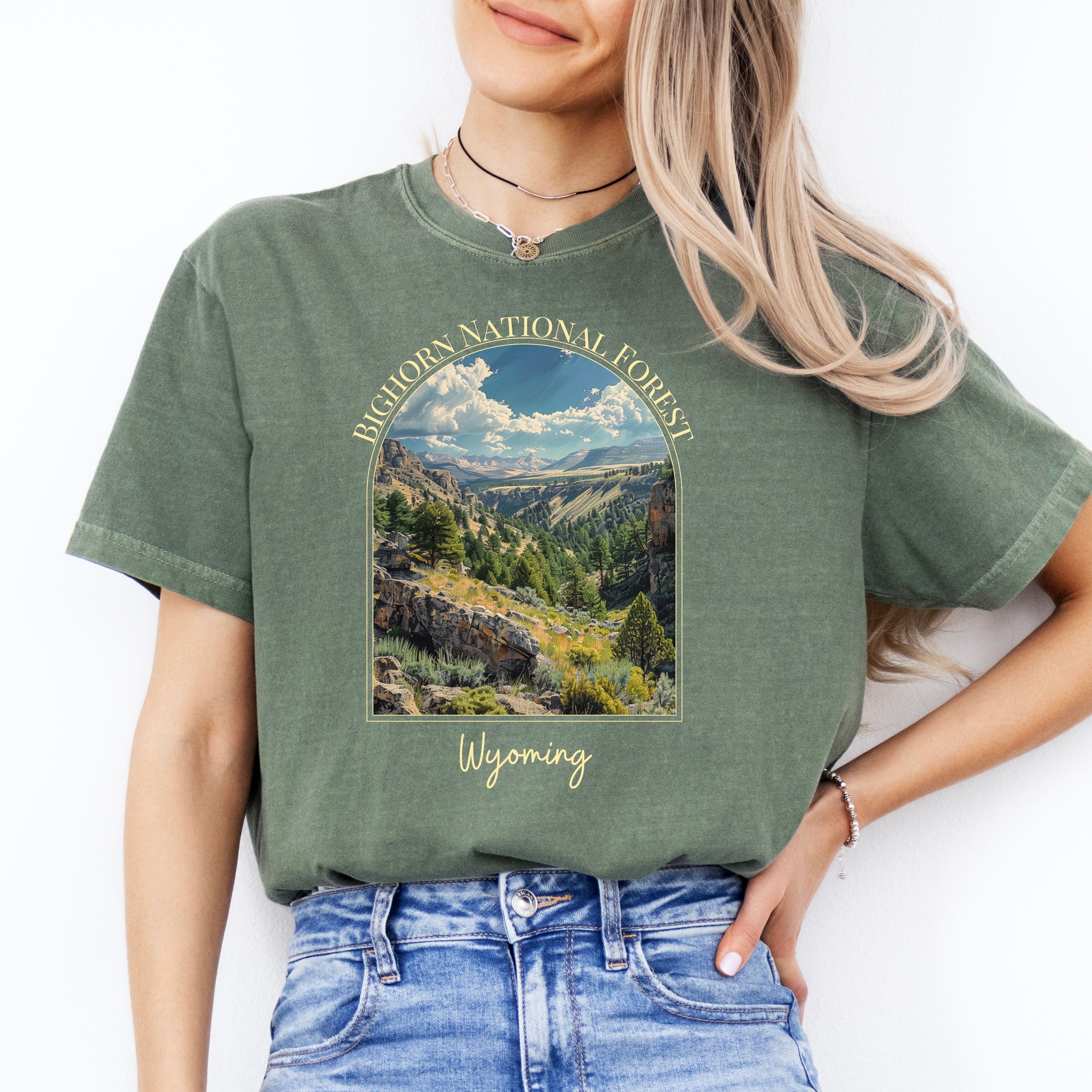 Bighorn National Forest Wyoming Comfort Colors® Tee