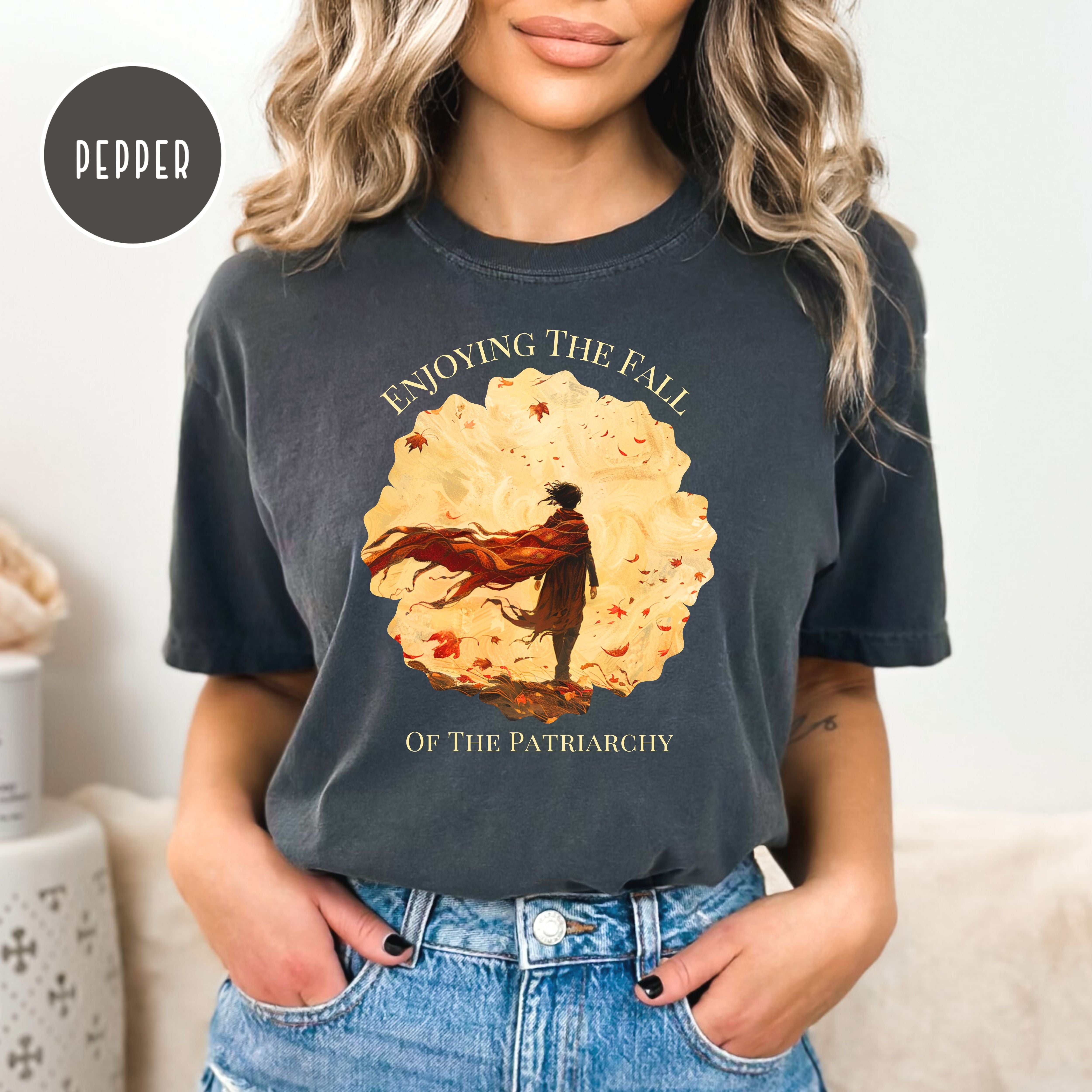 Enjoying The Fall of The Patriarchy Comfort Colors® Tee