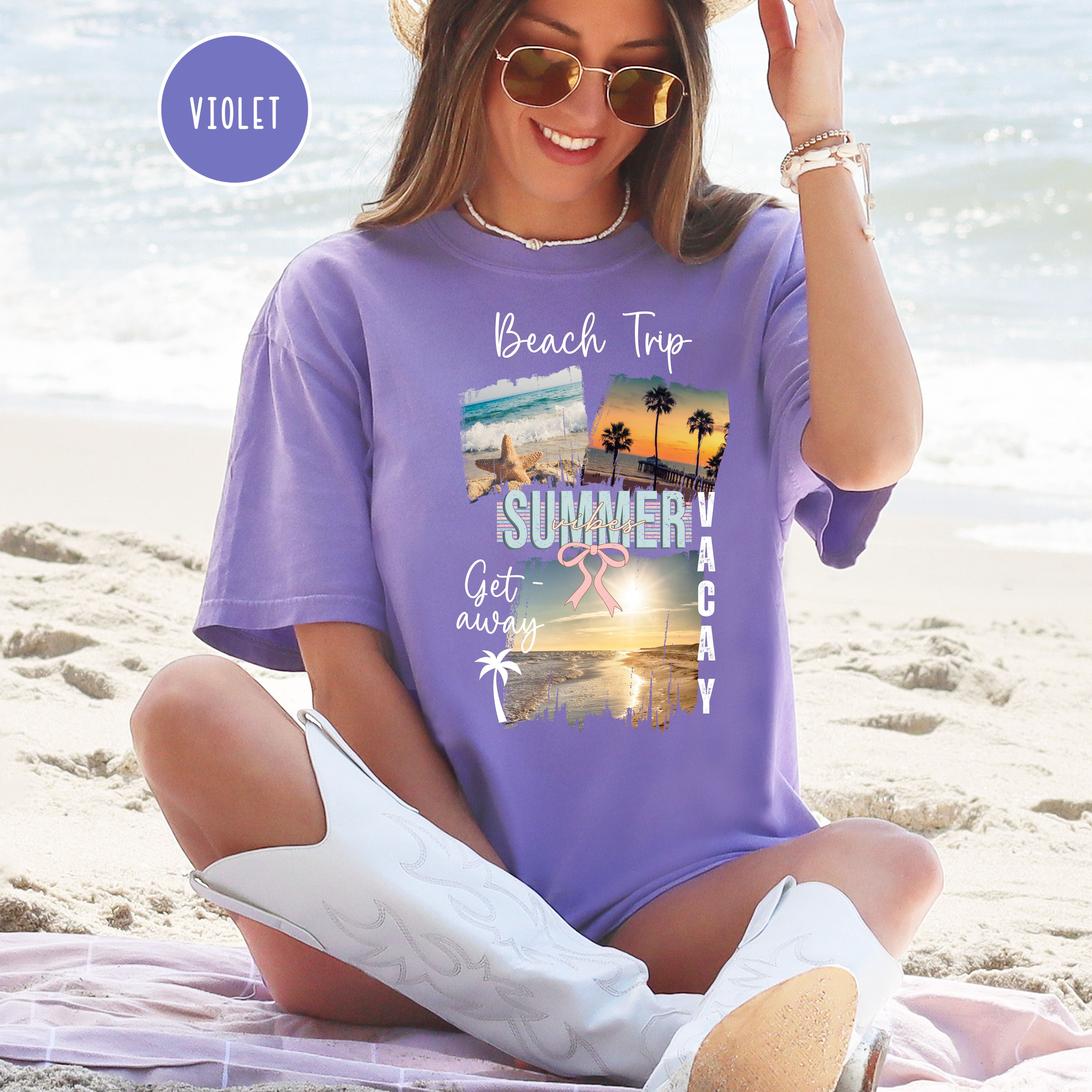 Beach Trip Scrapbook Shirt, Summer Vacay Comfort Colors® Tee