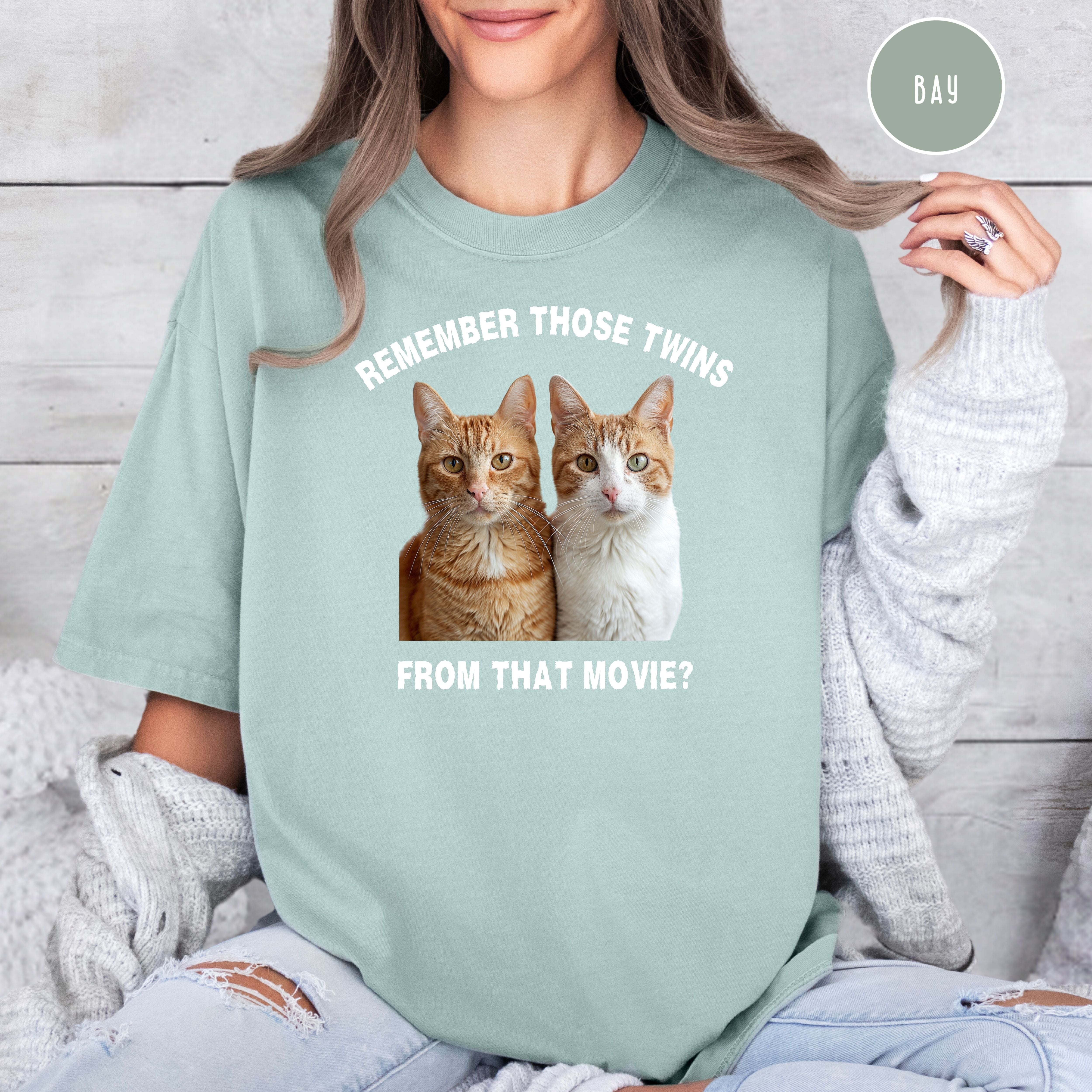 Funny Movie Buff Cat Lover Comfort Colors® Tee