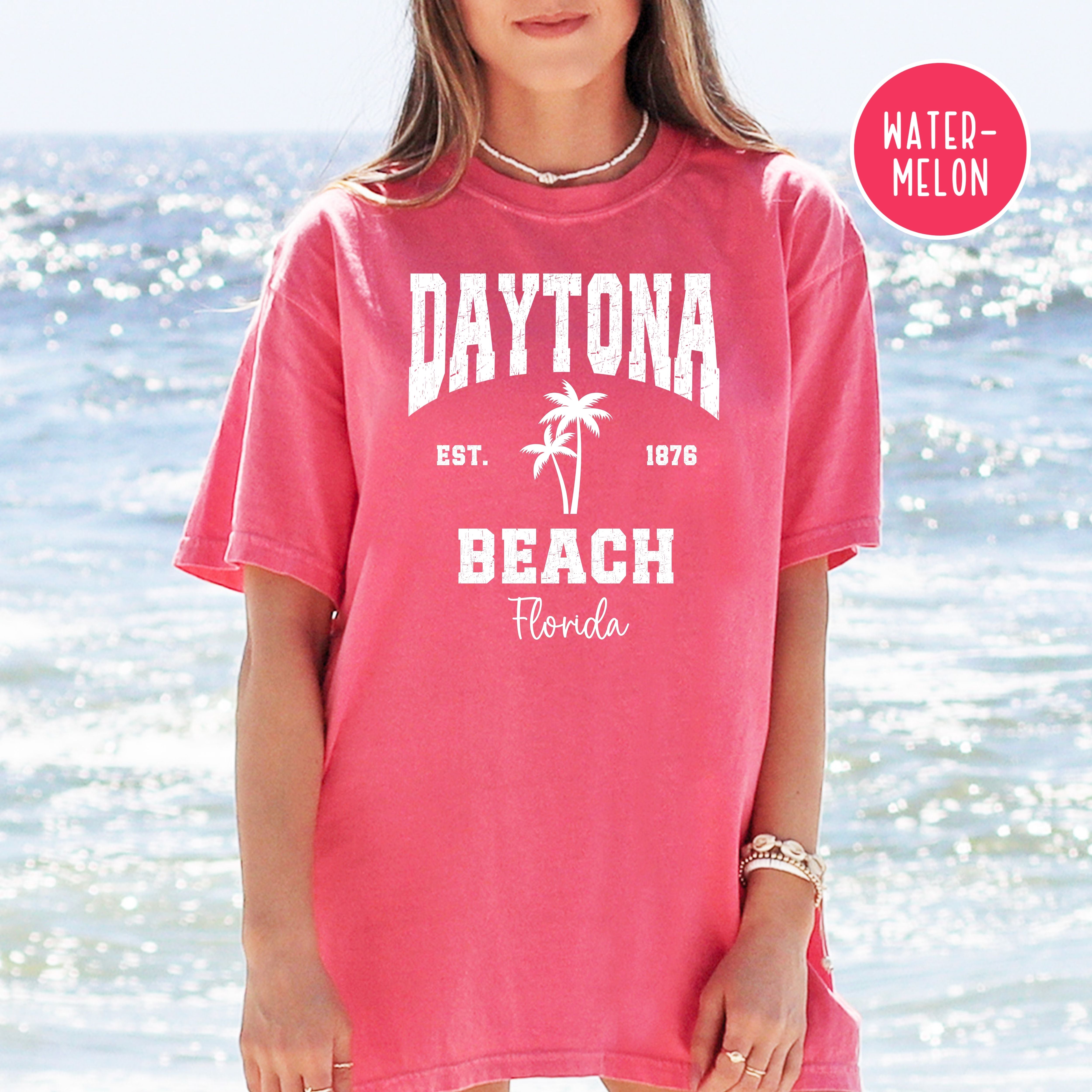 Daytona Beach Florida Grunge Shirt, Daytona Beach Comfort Colors® Tee
